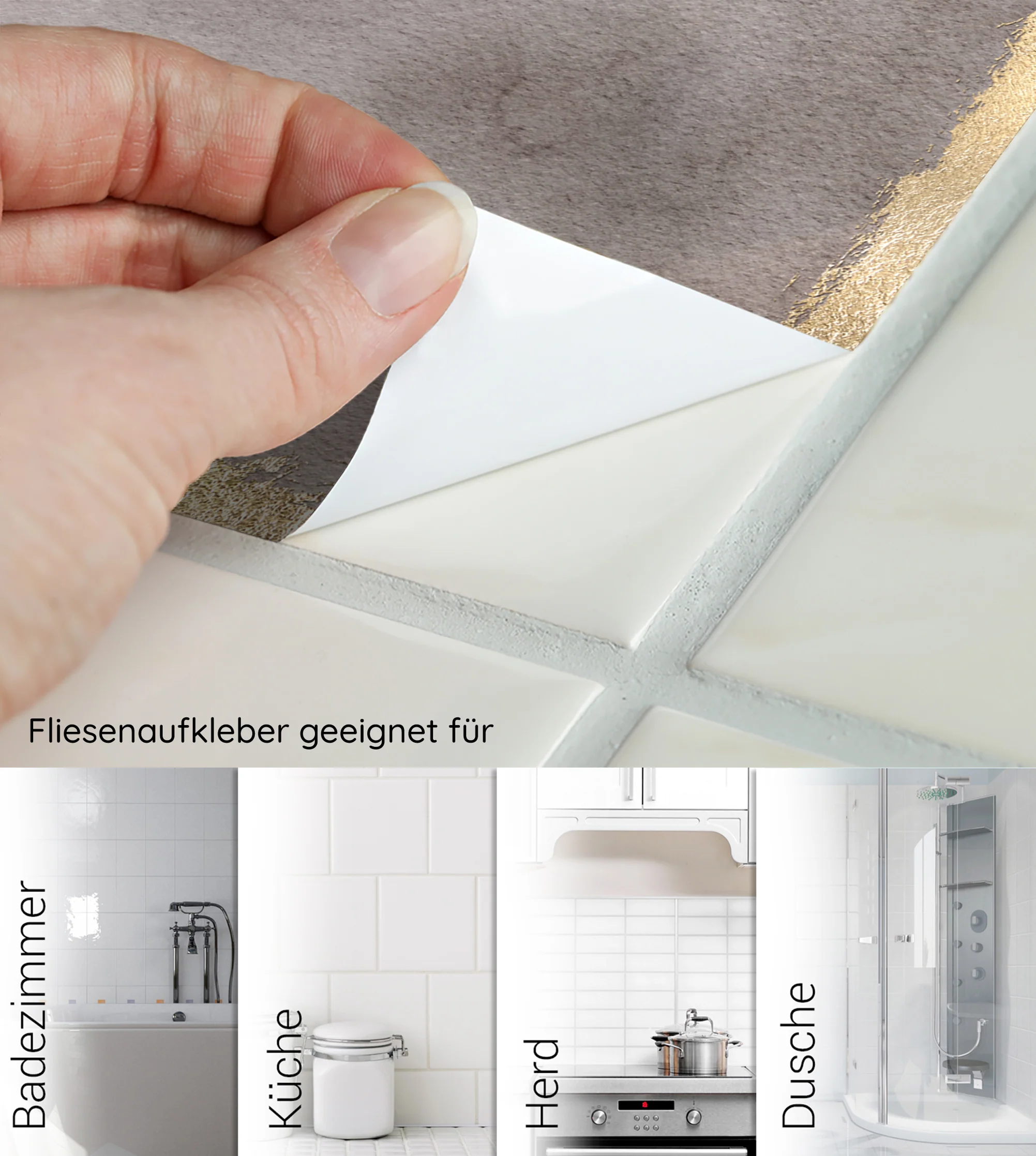 Fliesenaufkleber Aquarell-Motiv - Image 7