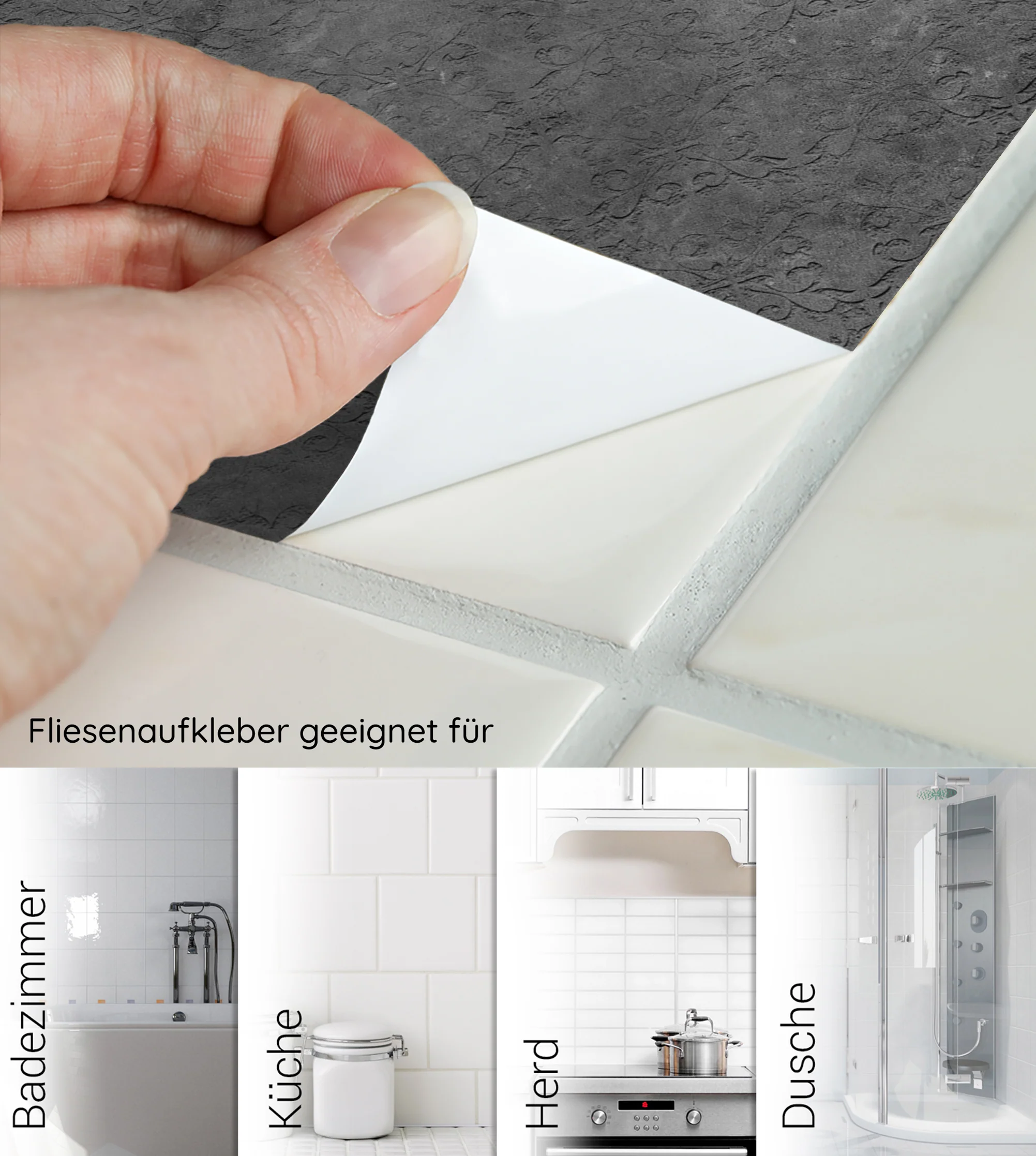 Fliesenaufkleber Beton-Optik - Image 6