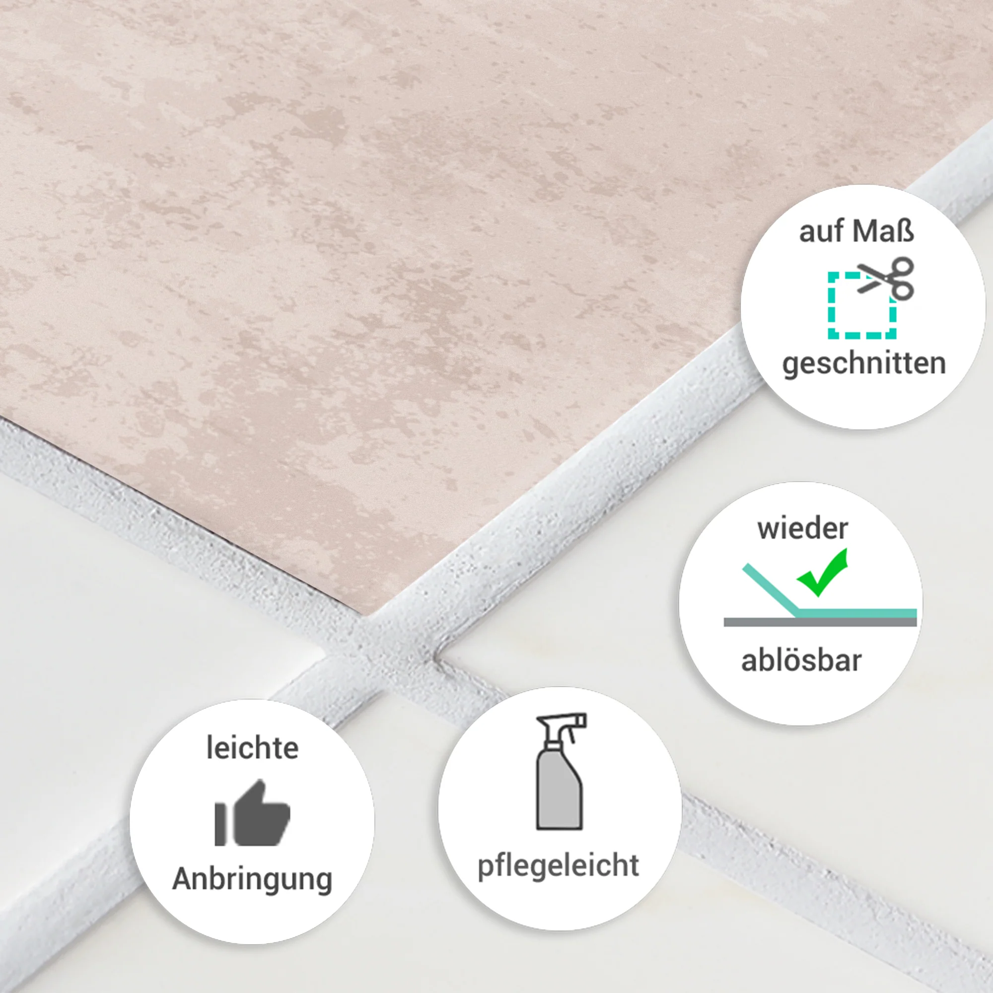 Fliesenaufkleber Betonoptik - Image 7