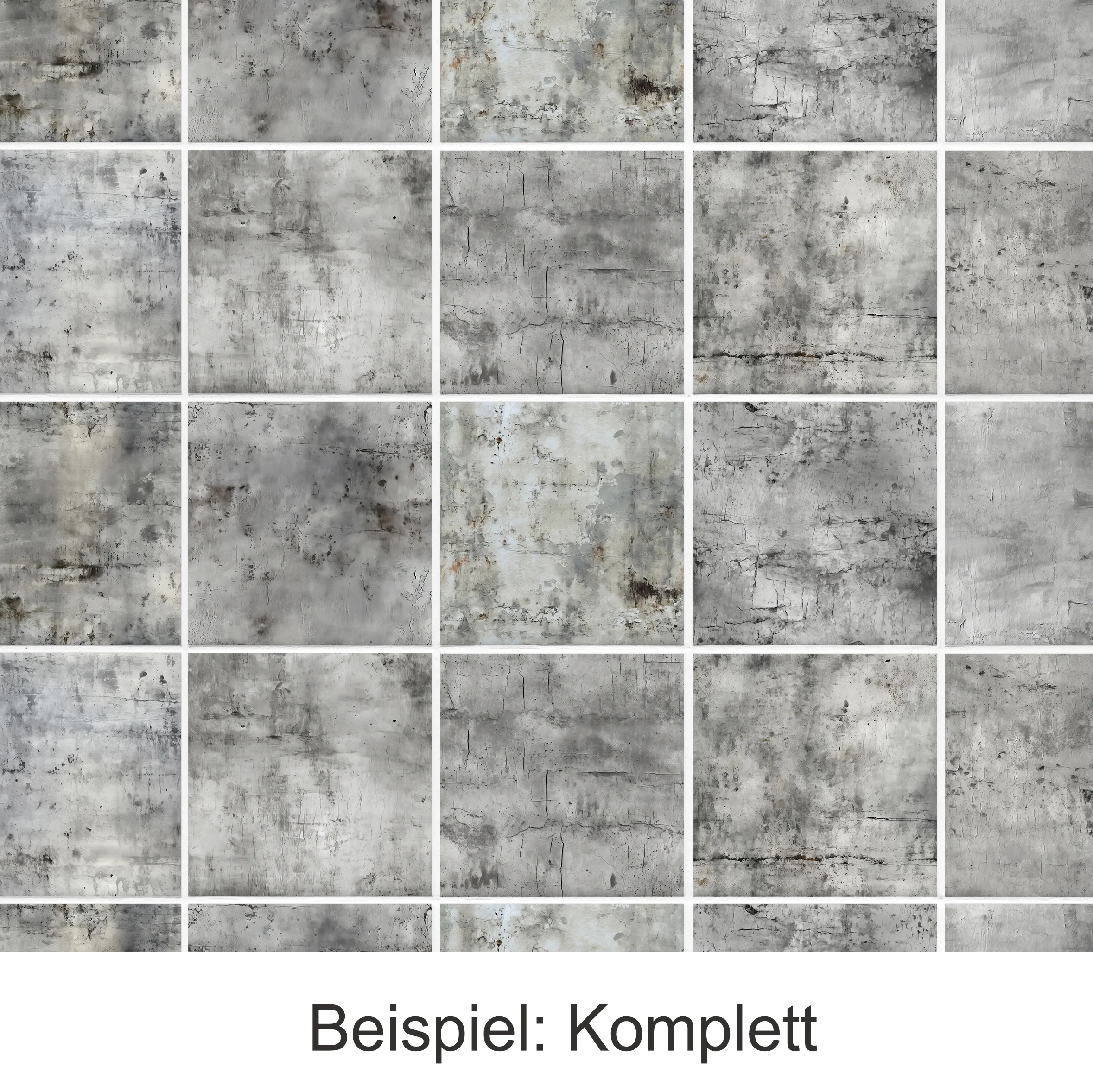 Fliesenaufkleber Betonoptik - Image 5