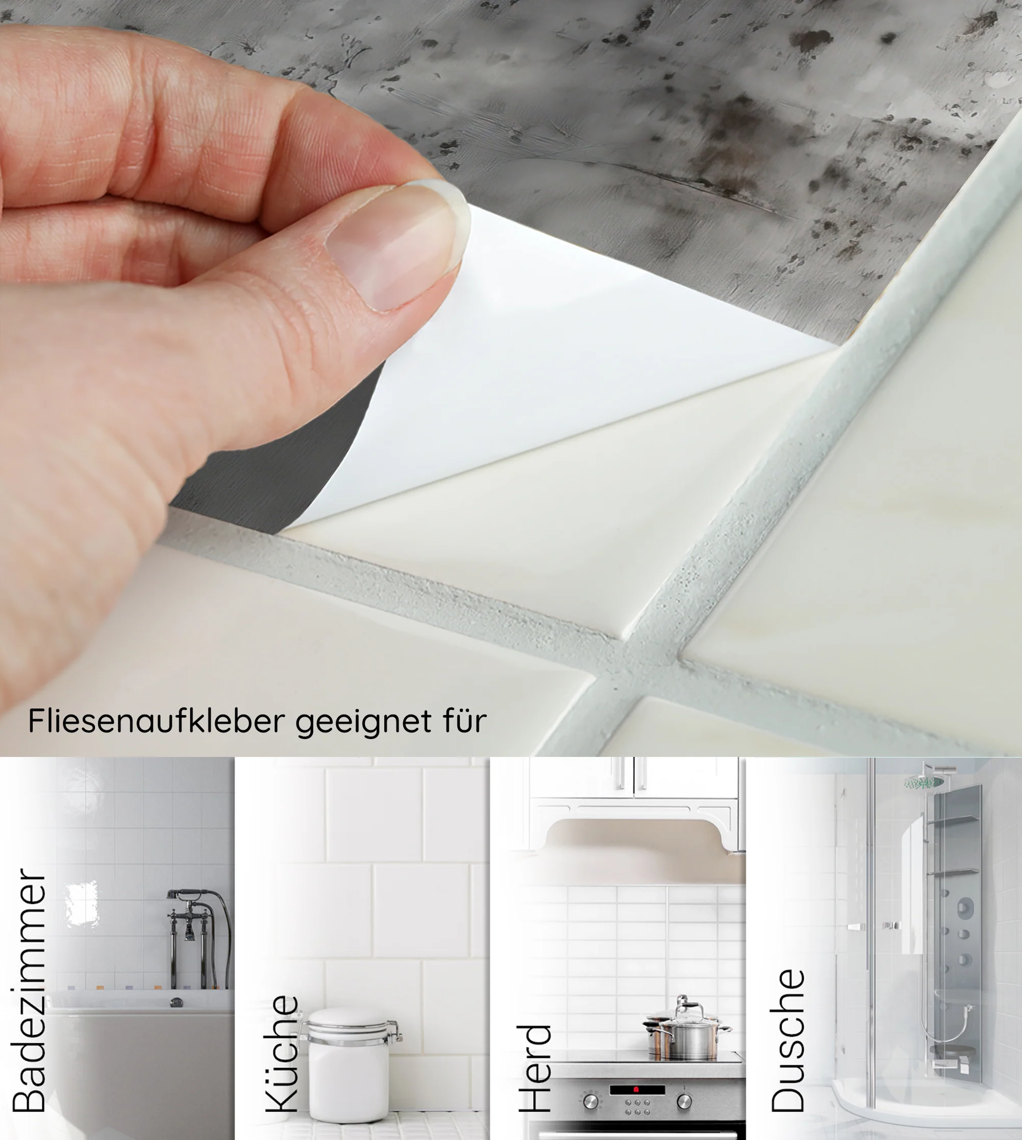 Fliesenaufkleber Betonoptik - Image 6