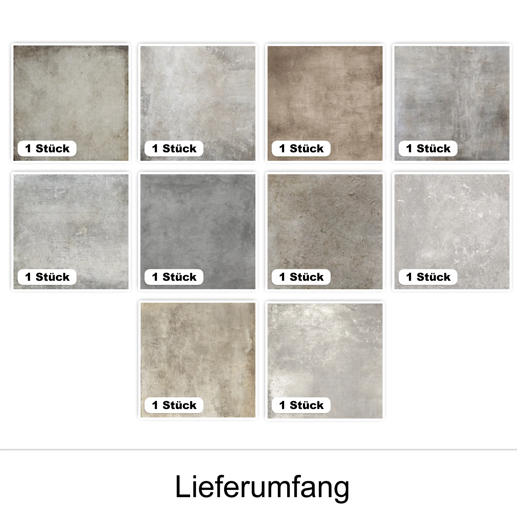 Fliesenaufkleber Betonoptik - Image 2