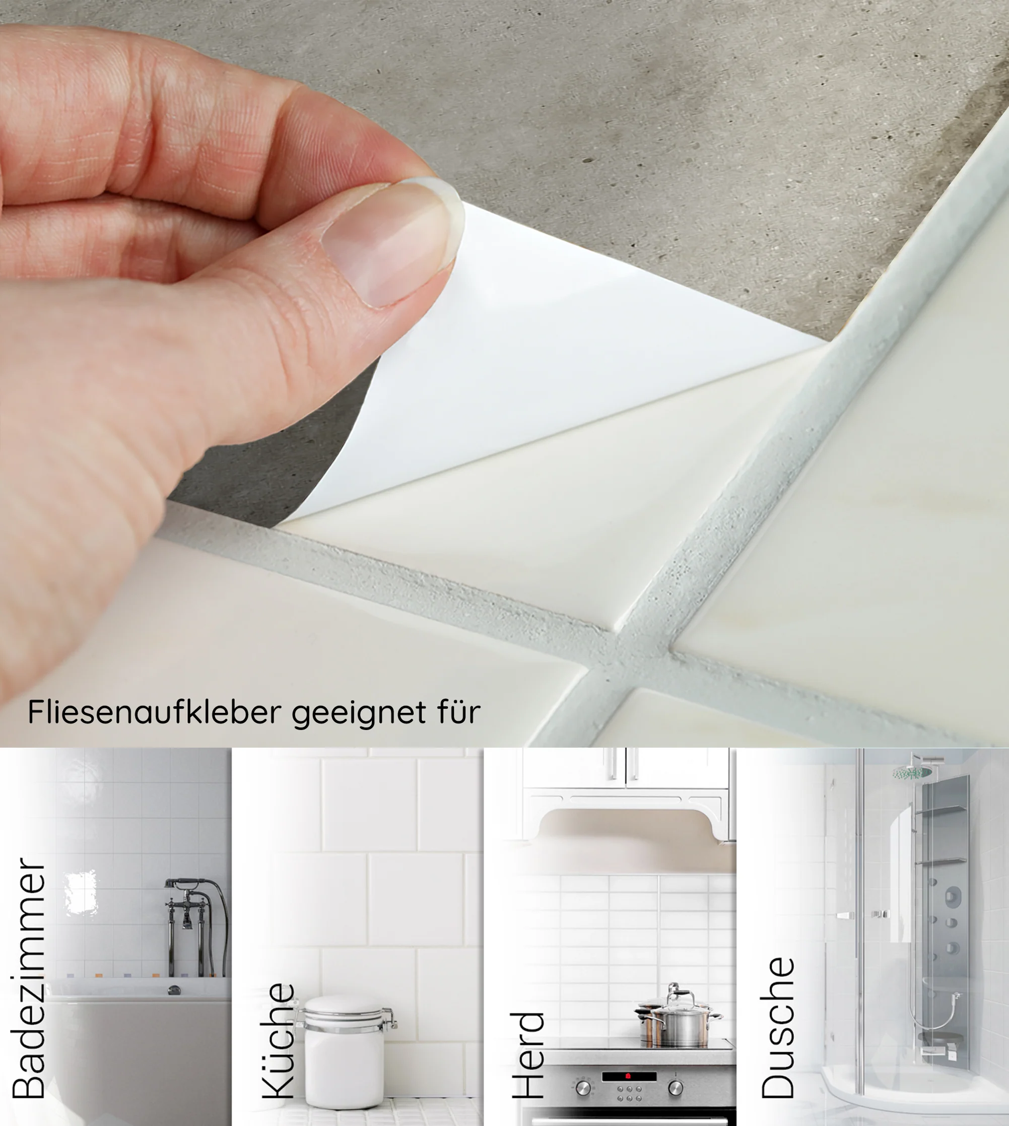 Fliesenaufkleber Betonoptik - Image 6