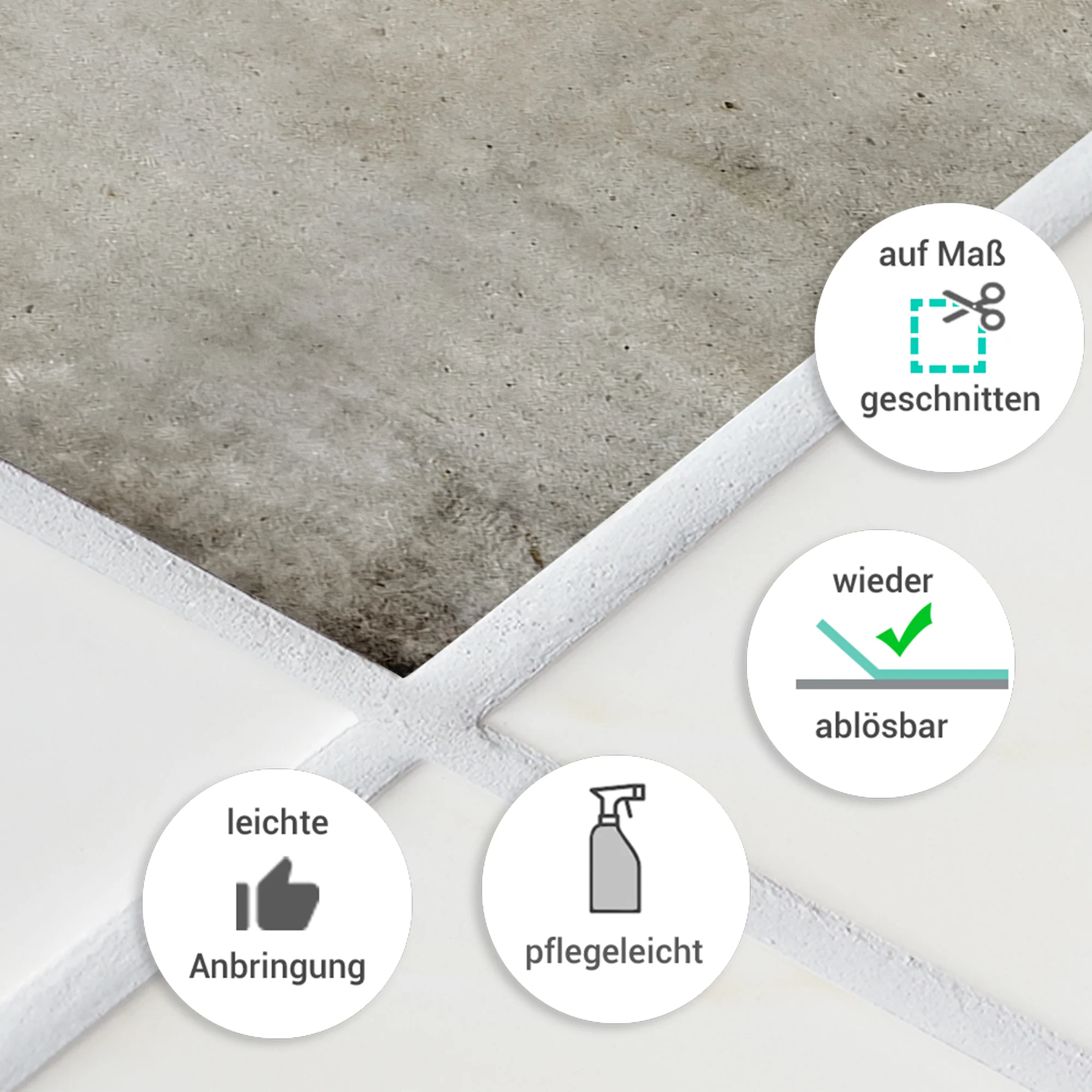 Fliesenaufkleber Betonoptik - Image 7