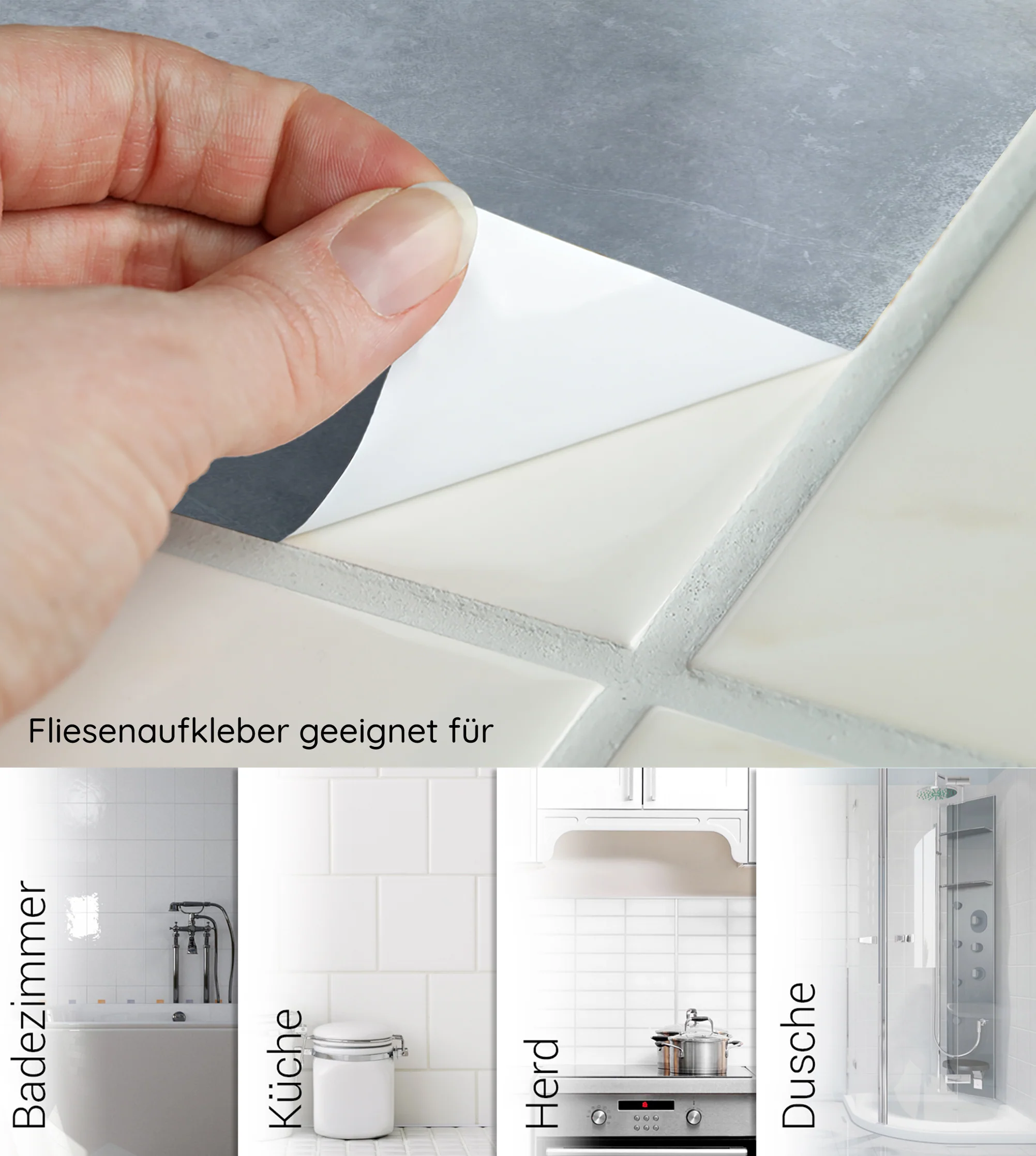 Fliesenaufkleber Betonoptik - Image 6