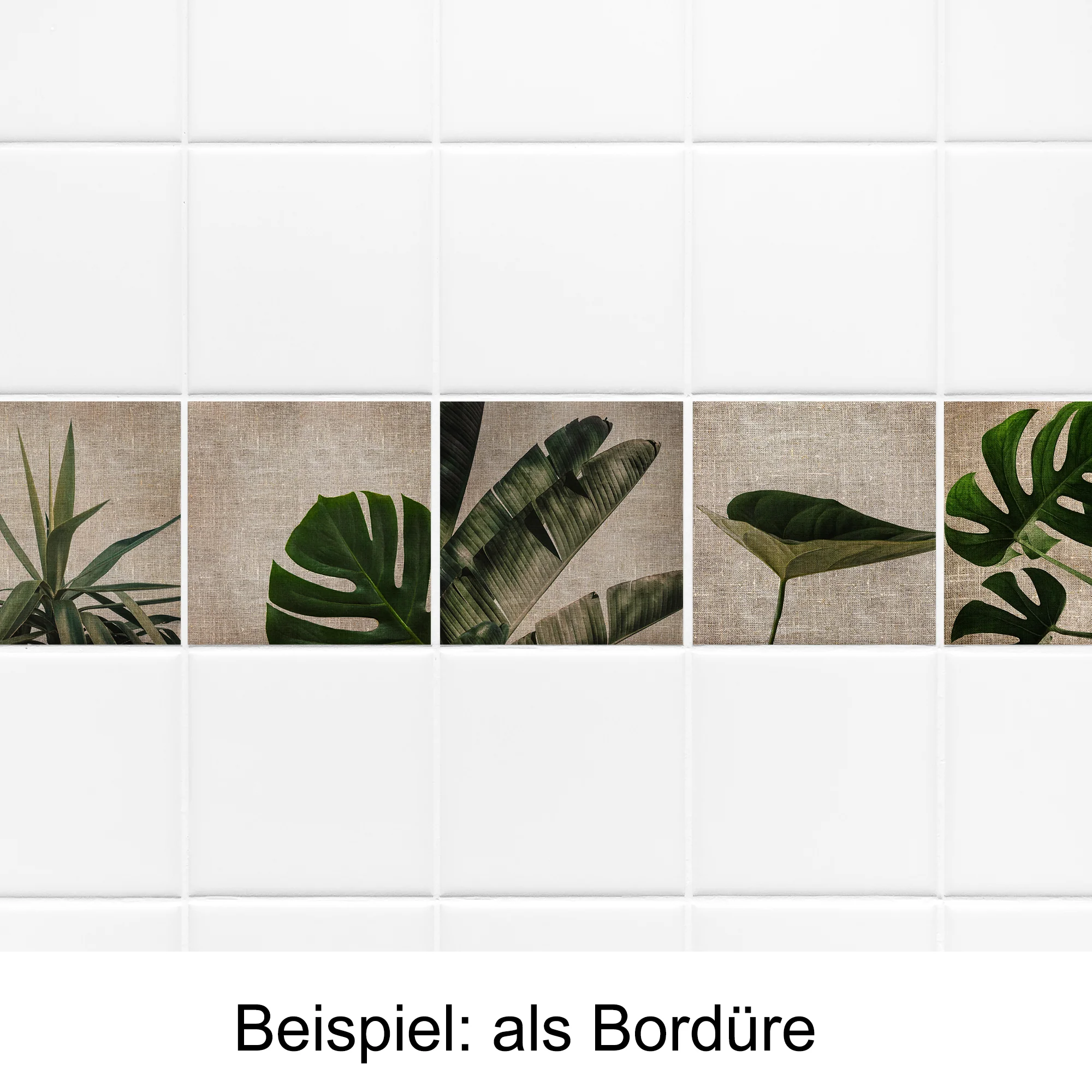 Fliesenaufkleber Blattmotiv - Image 4