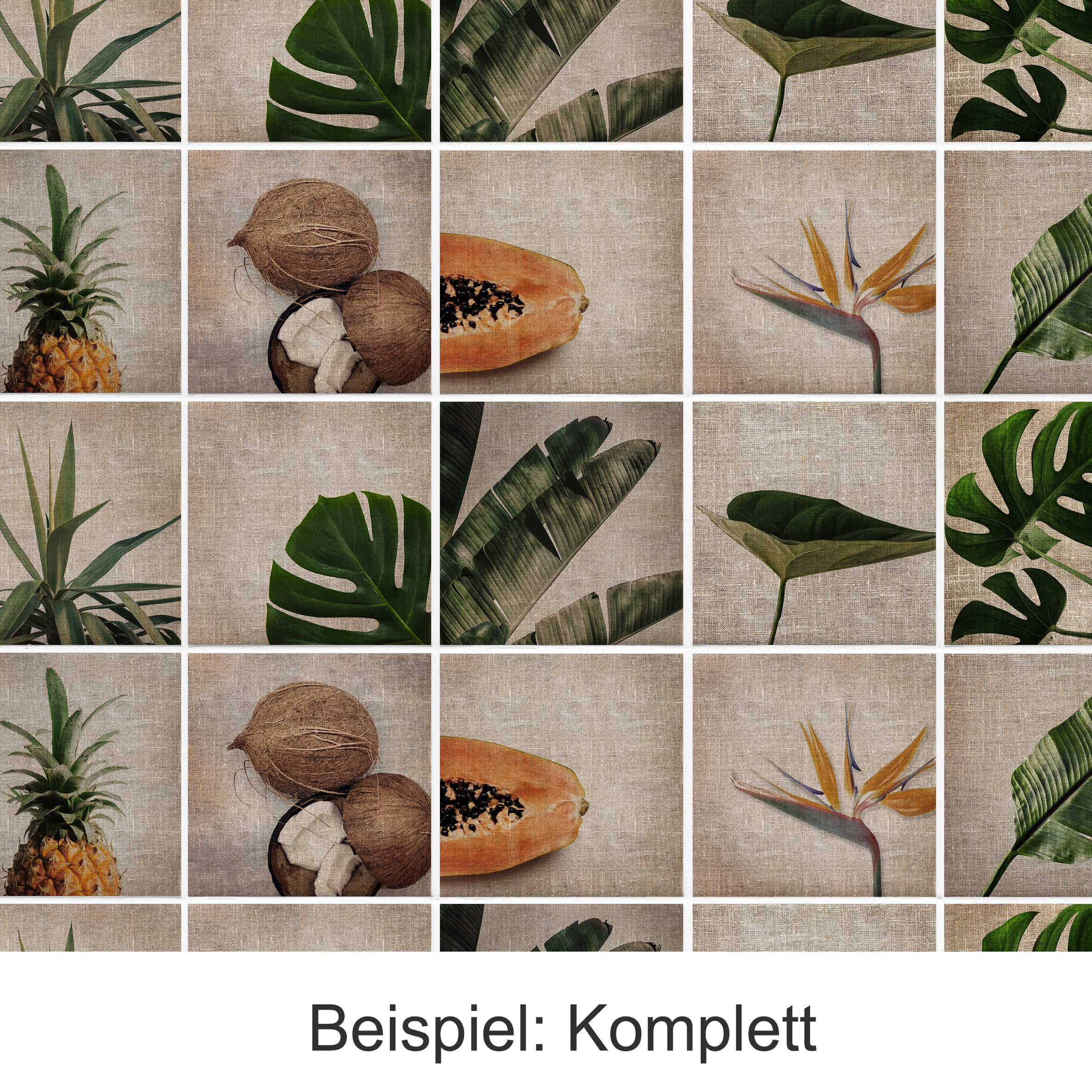 Fliesenaufkleber Blattmotiv - Image 5