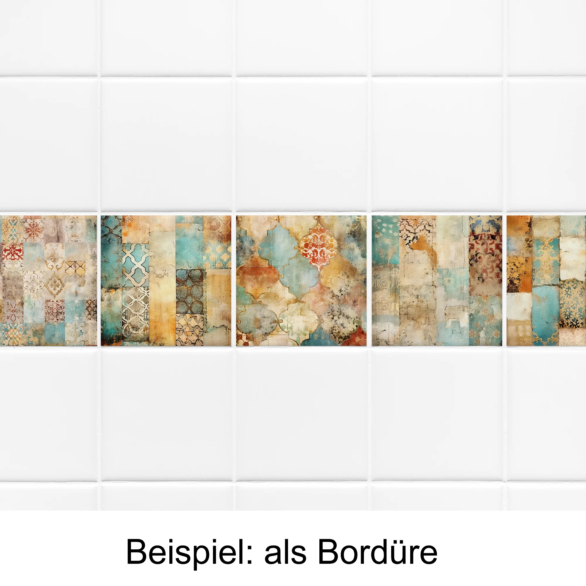 Fliesenaufkleber Boho-Muster - Image 4