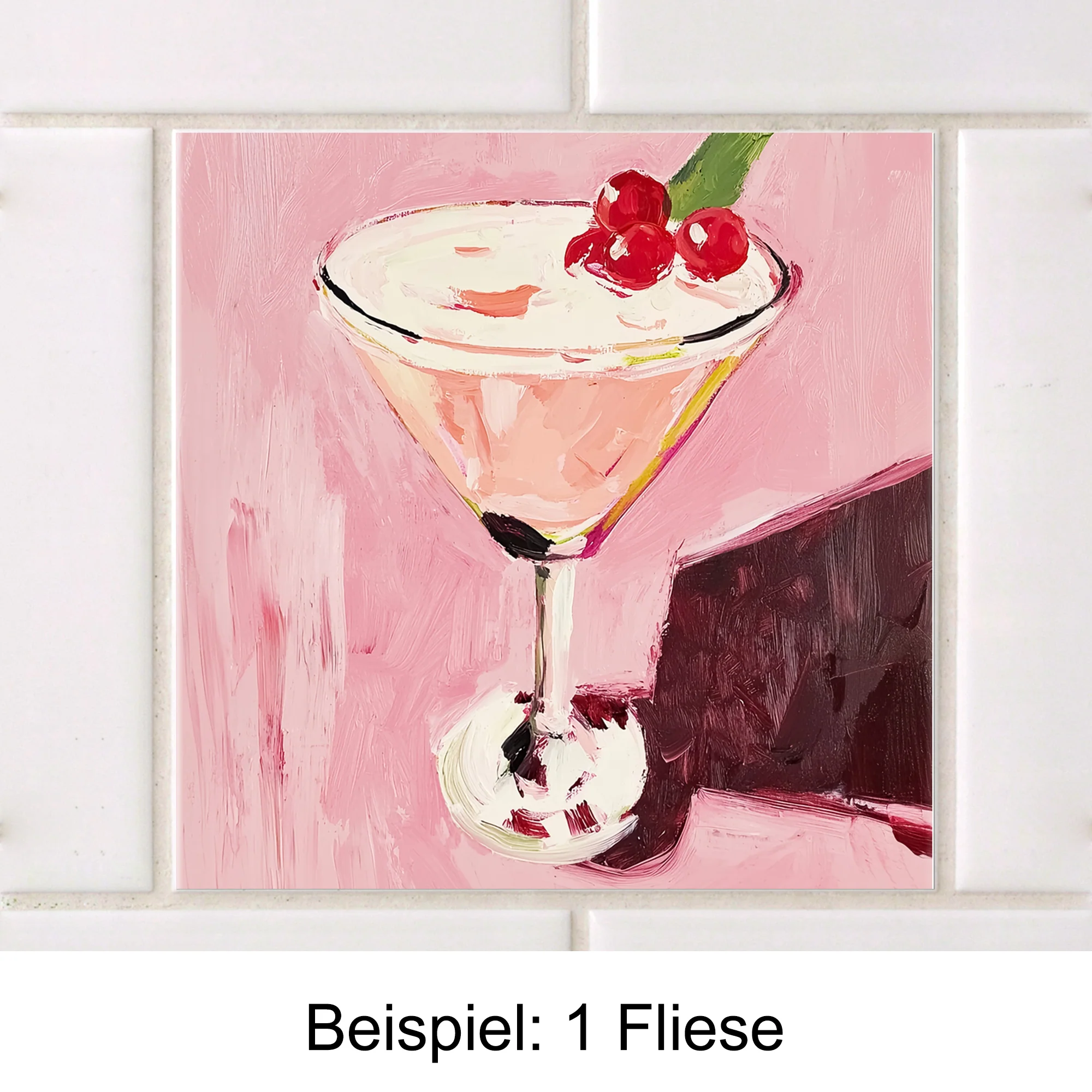 Fliesenaufkleber Cocktail - Image 3