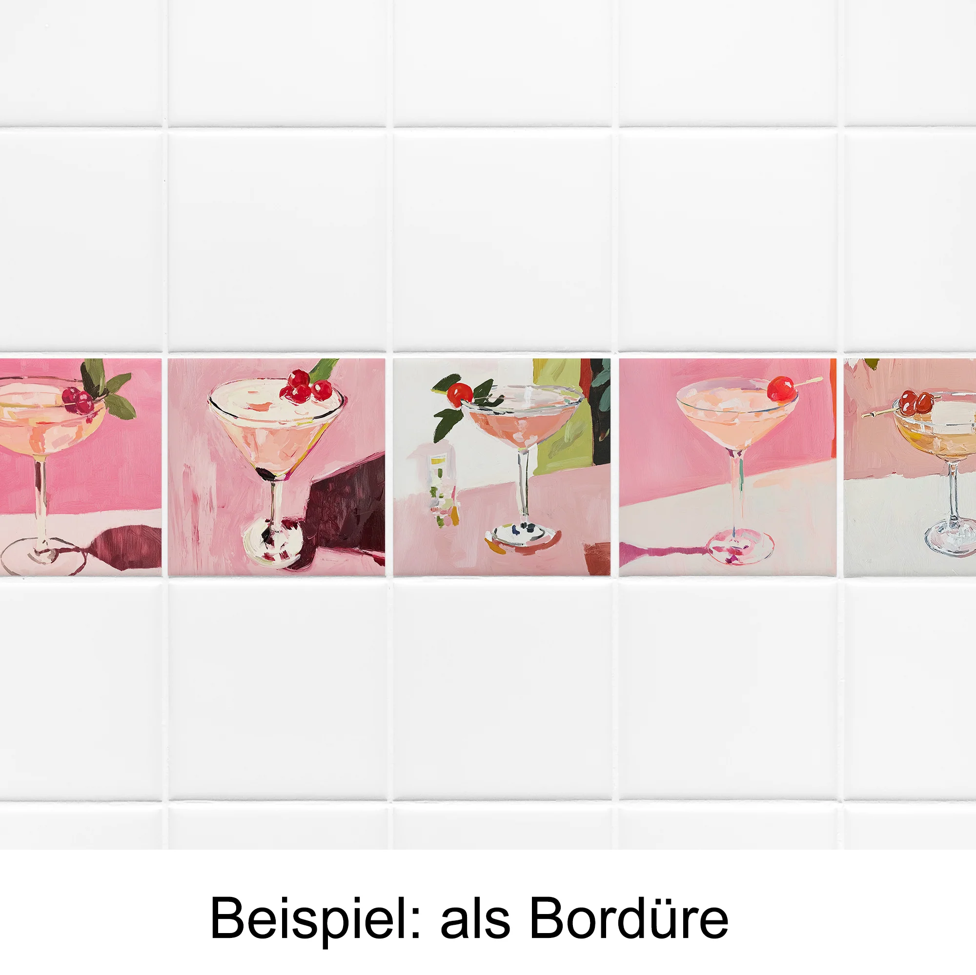 Fliesenaufkleber Cocktail - Image 4