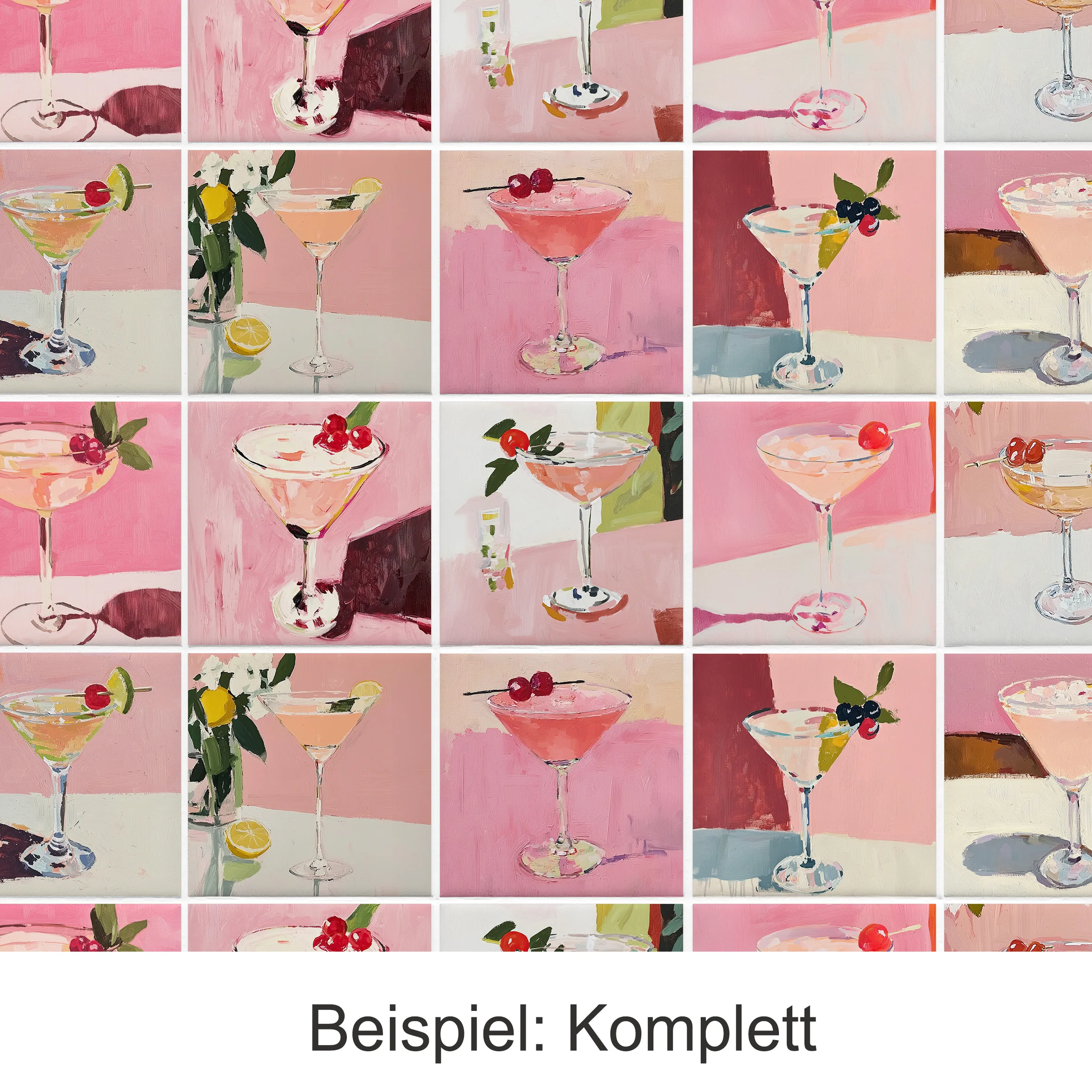 Fliesenaufkleber Cocktail - Image 5