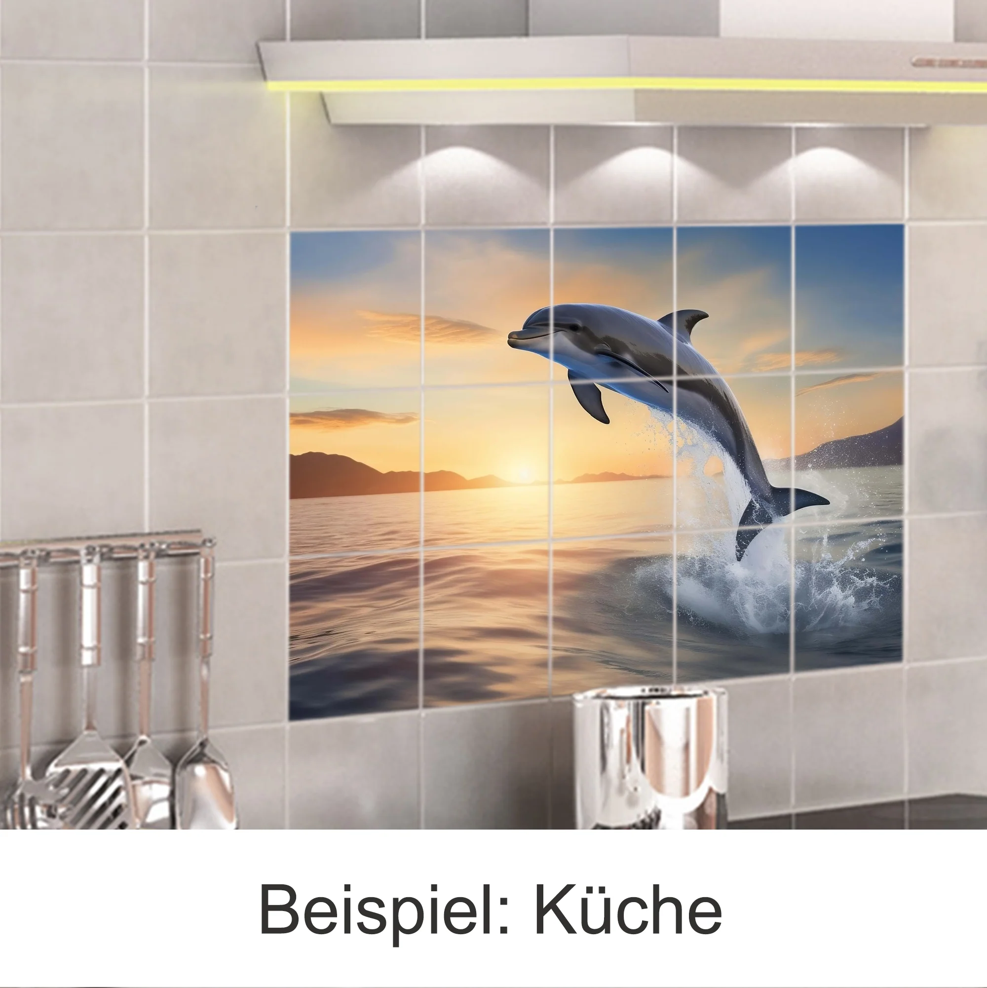Fliesenaufkleber Delfin - Ein Sprung ins Glück - Image 5