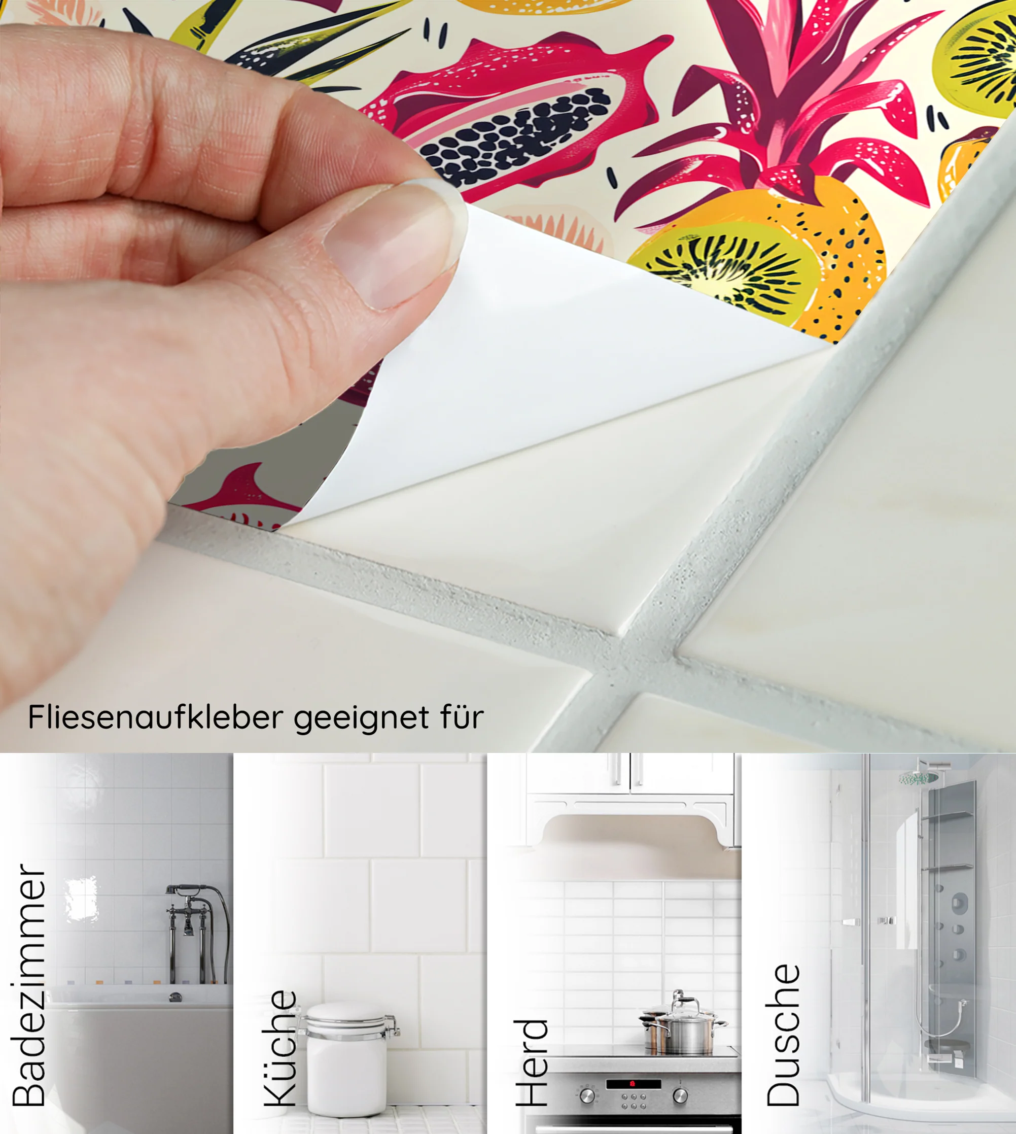 Fliesenaufkleber Früchte - Image 6