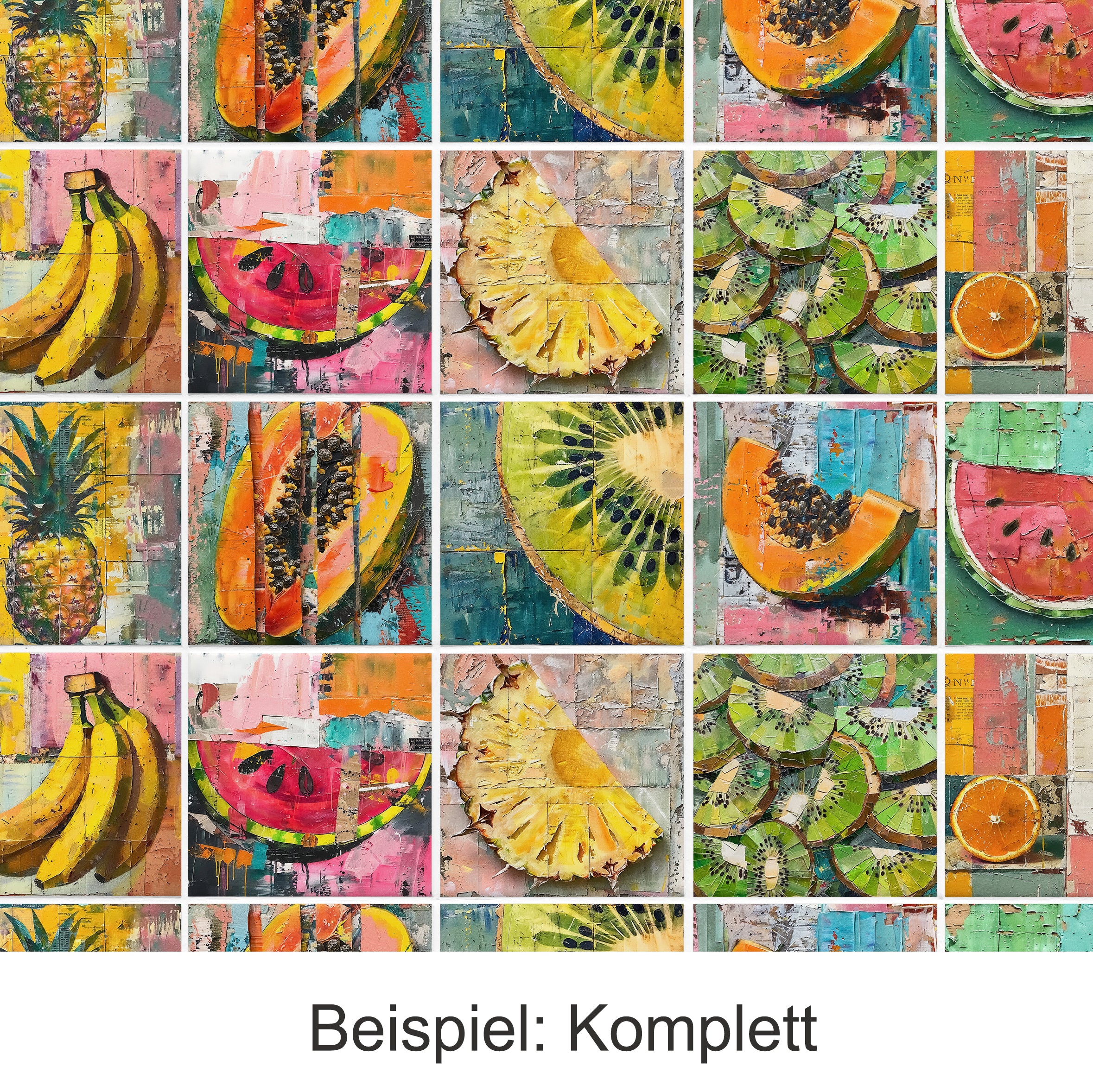 Fliesenaufkleber Fruchtmuster - Image 5