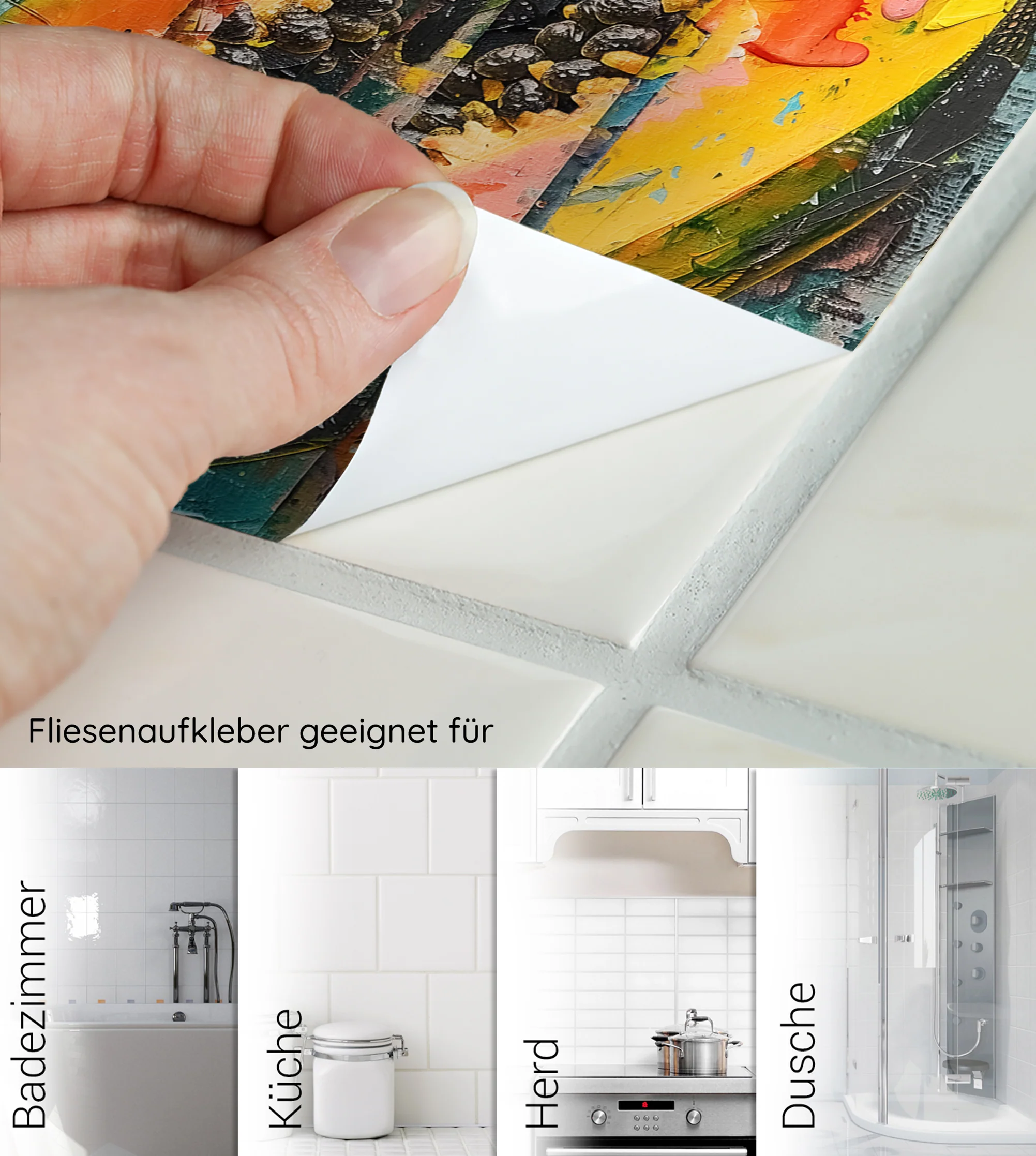 Fliesenaufkleber Fruchtmuster - Image 6