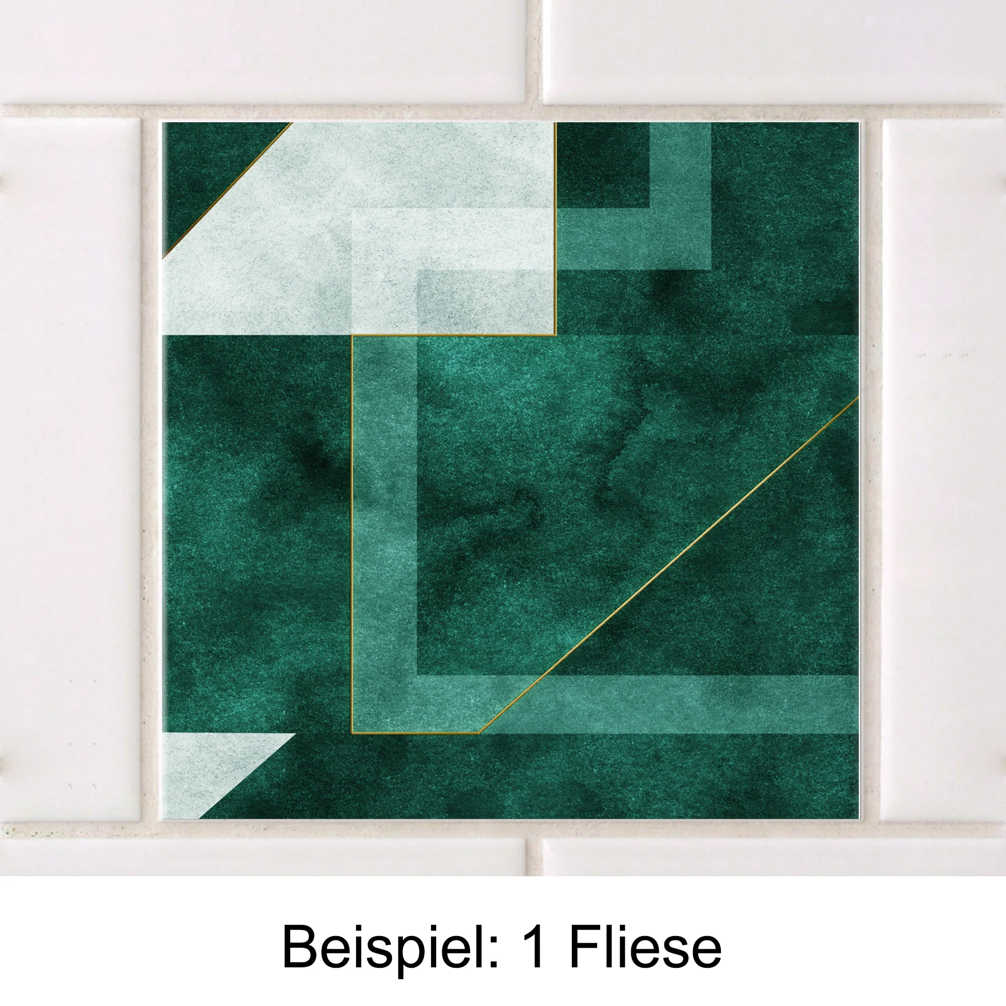Fliesenaufkleber Geometrisches Design - Image 3