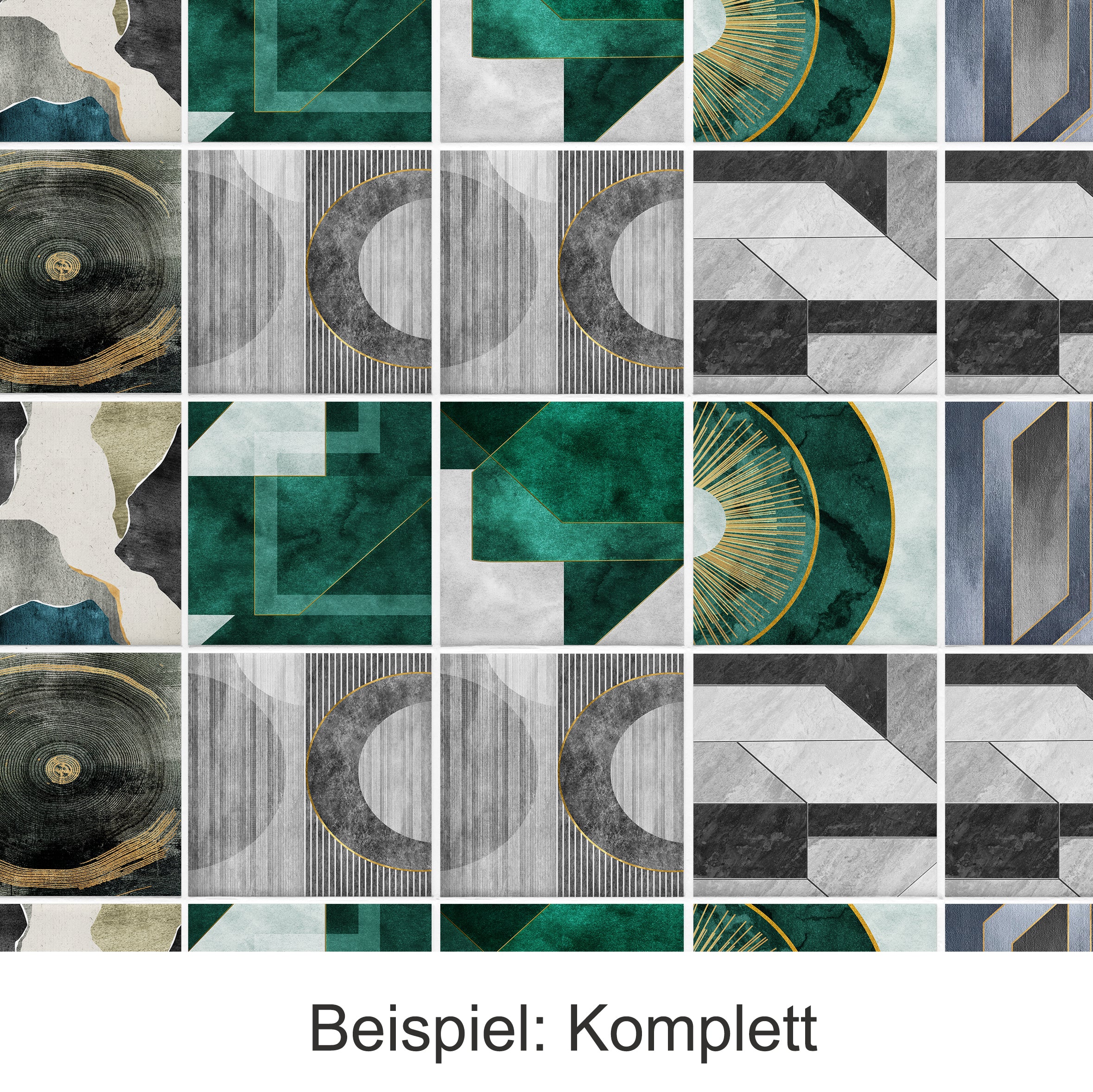 Fliesenaufkleber Geometrisches Design - Image 5