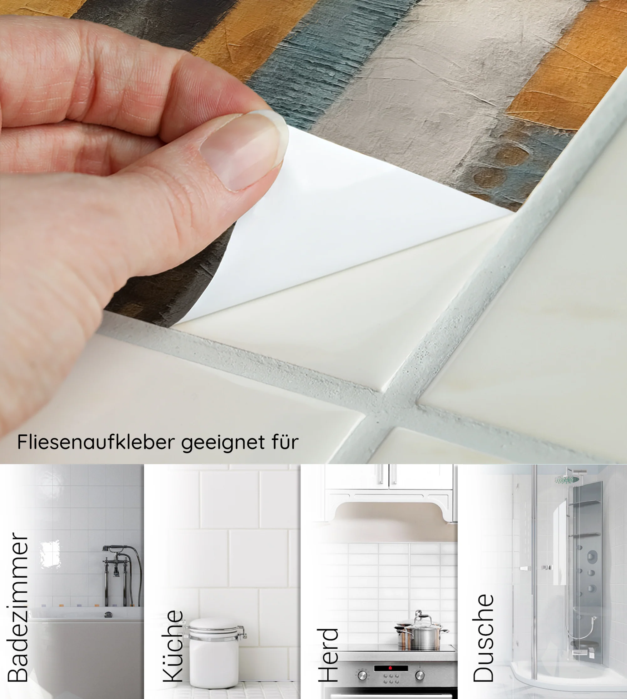 Fliesenaufkleber geometrisches Muster - Image 6