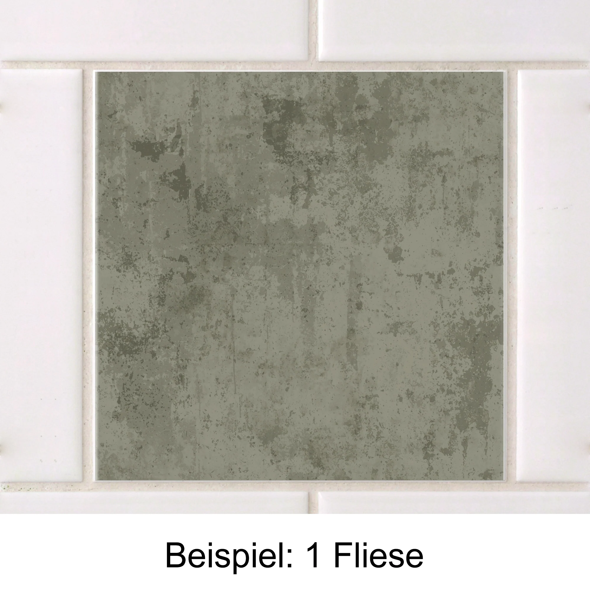 Fliesenaufkleber Grüner Farbmix - Image 3