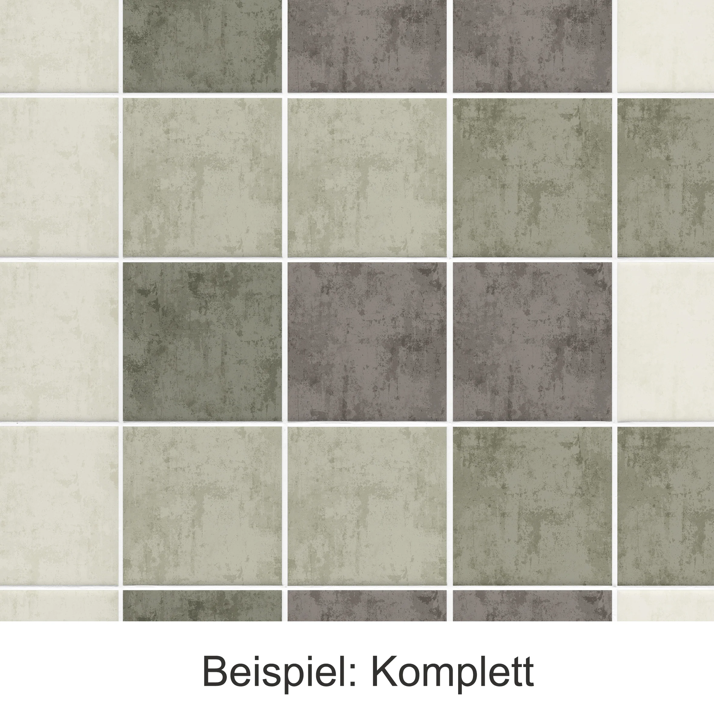 Fliesenaufkleber Grüner Farbmix - Image 5