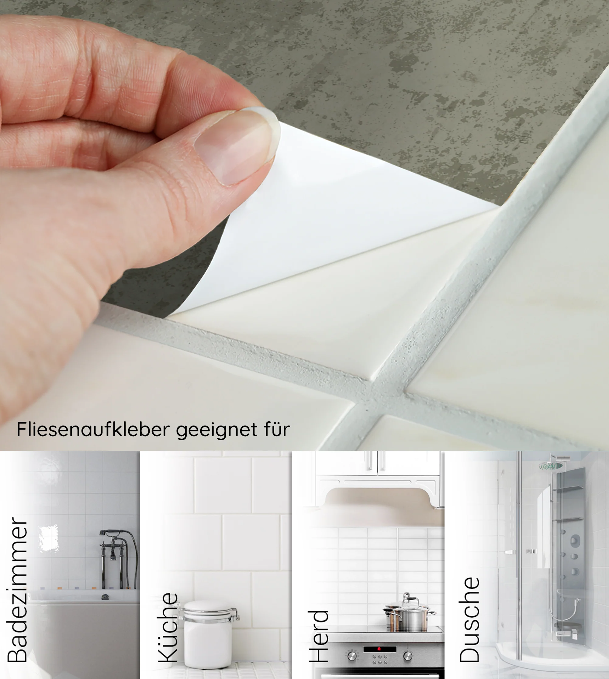 Fliesenaufkleber Grüner Farbmix - Image 6
