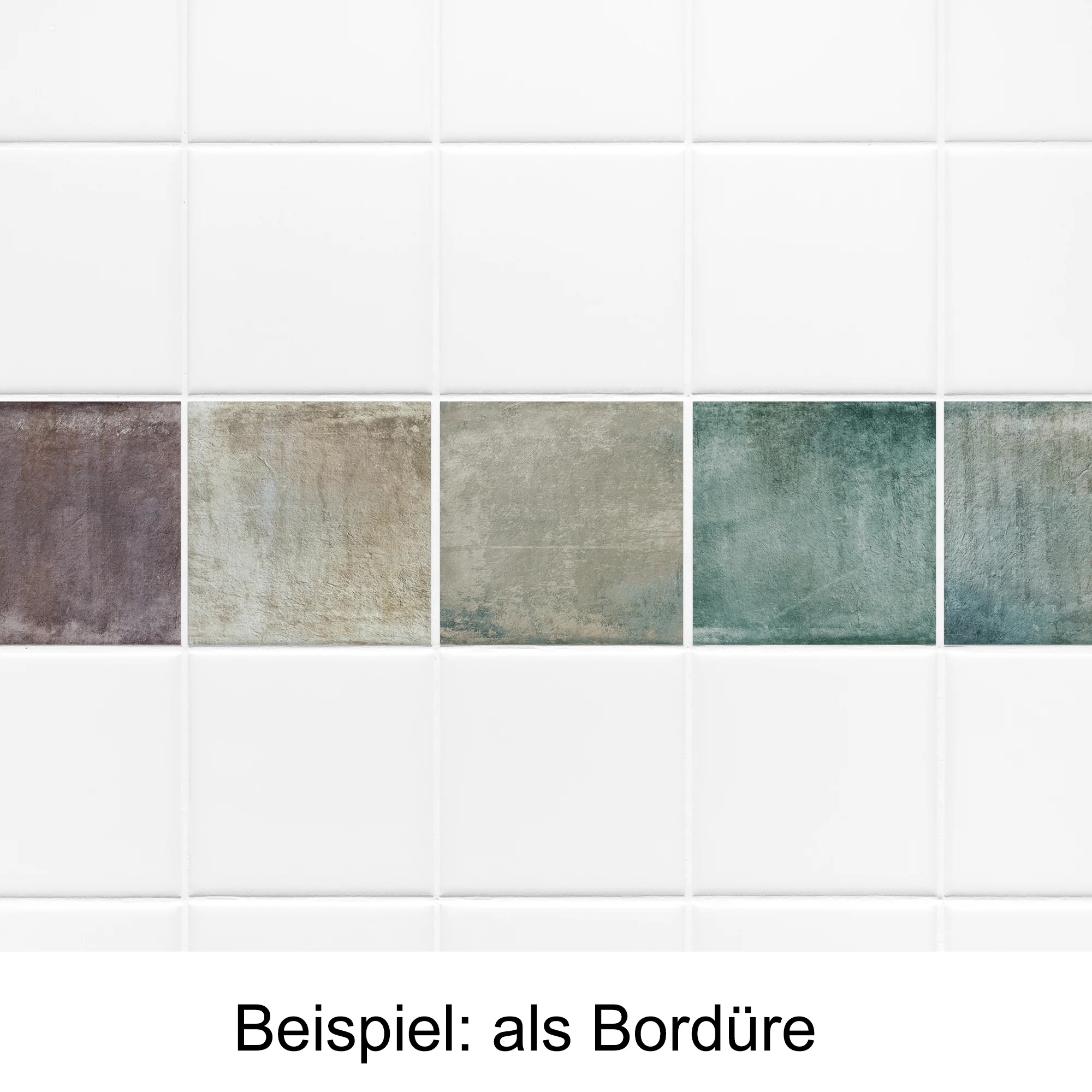Fliesenaufkleber in Blau- und Grautönen - Image 4