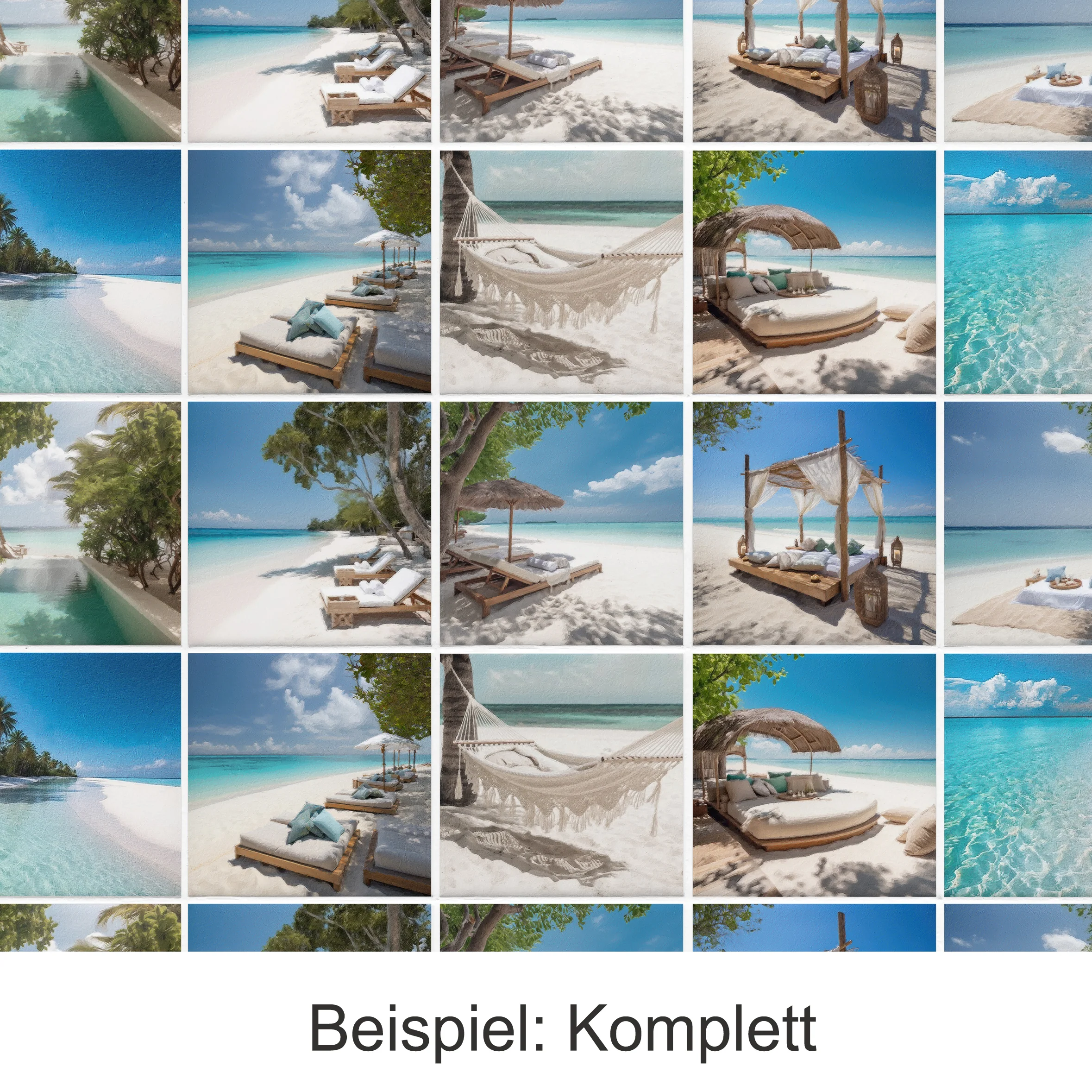 Fliesenaufkleber Karibikstrand - Image 5