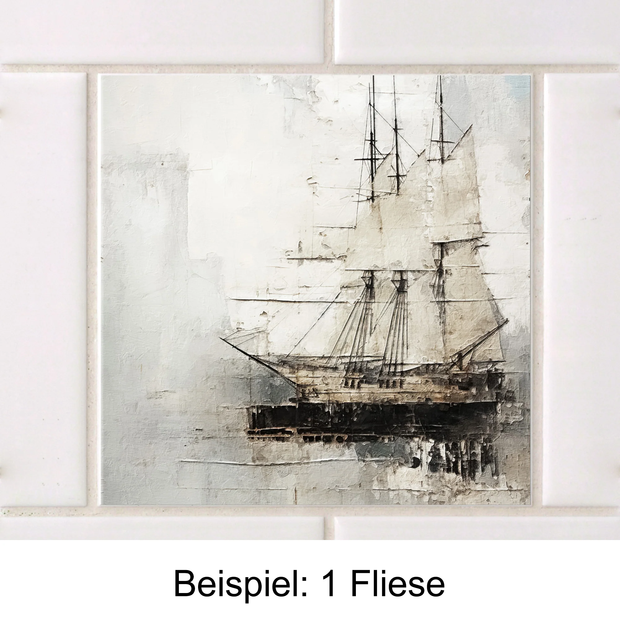 Fliesenaufkleber Kompass - Image 3