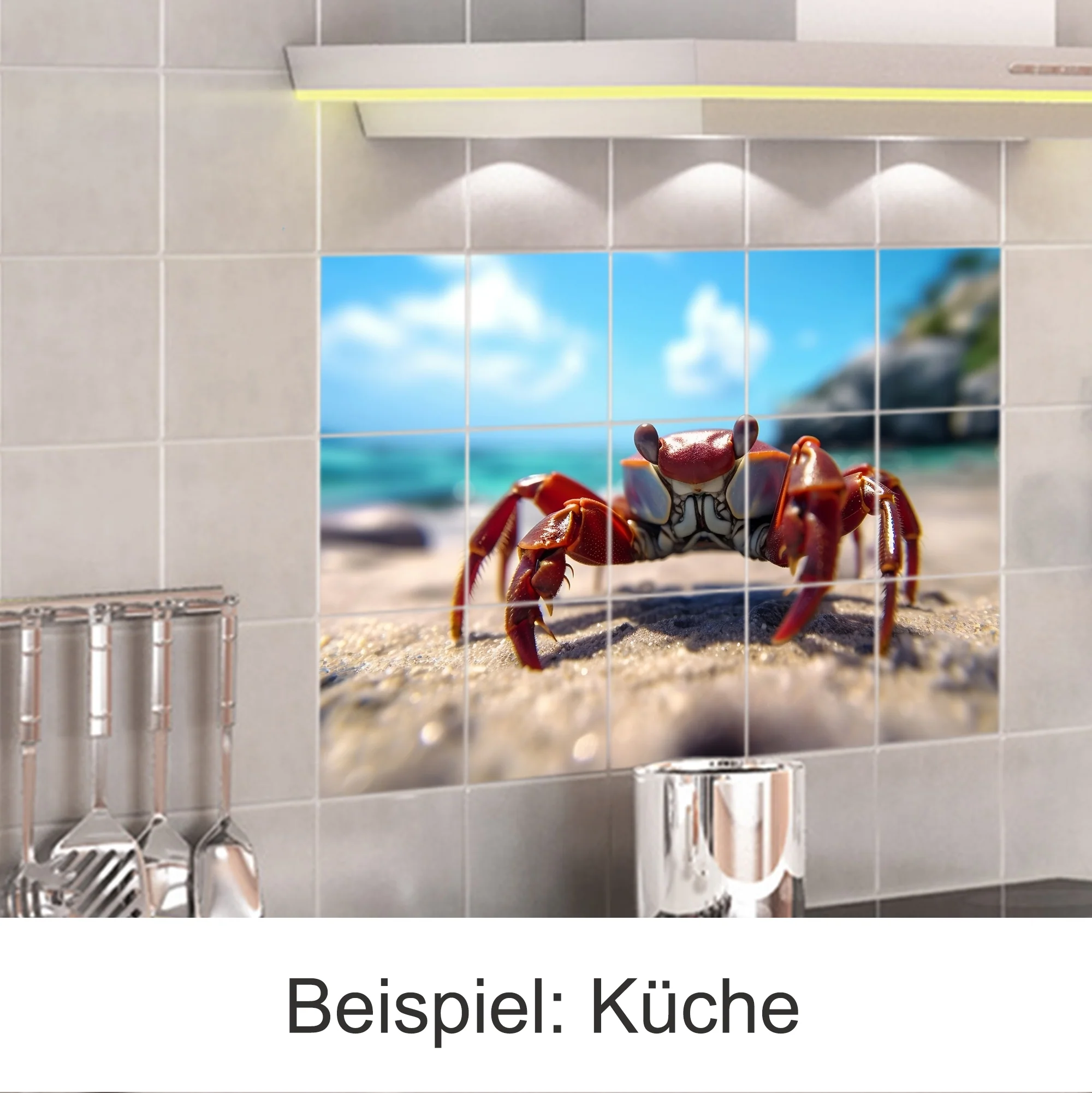 Fliesenaufkleber Krabbe - Ein Hauch von maritimem Flair - Image 5