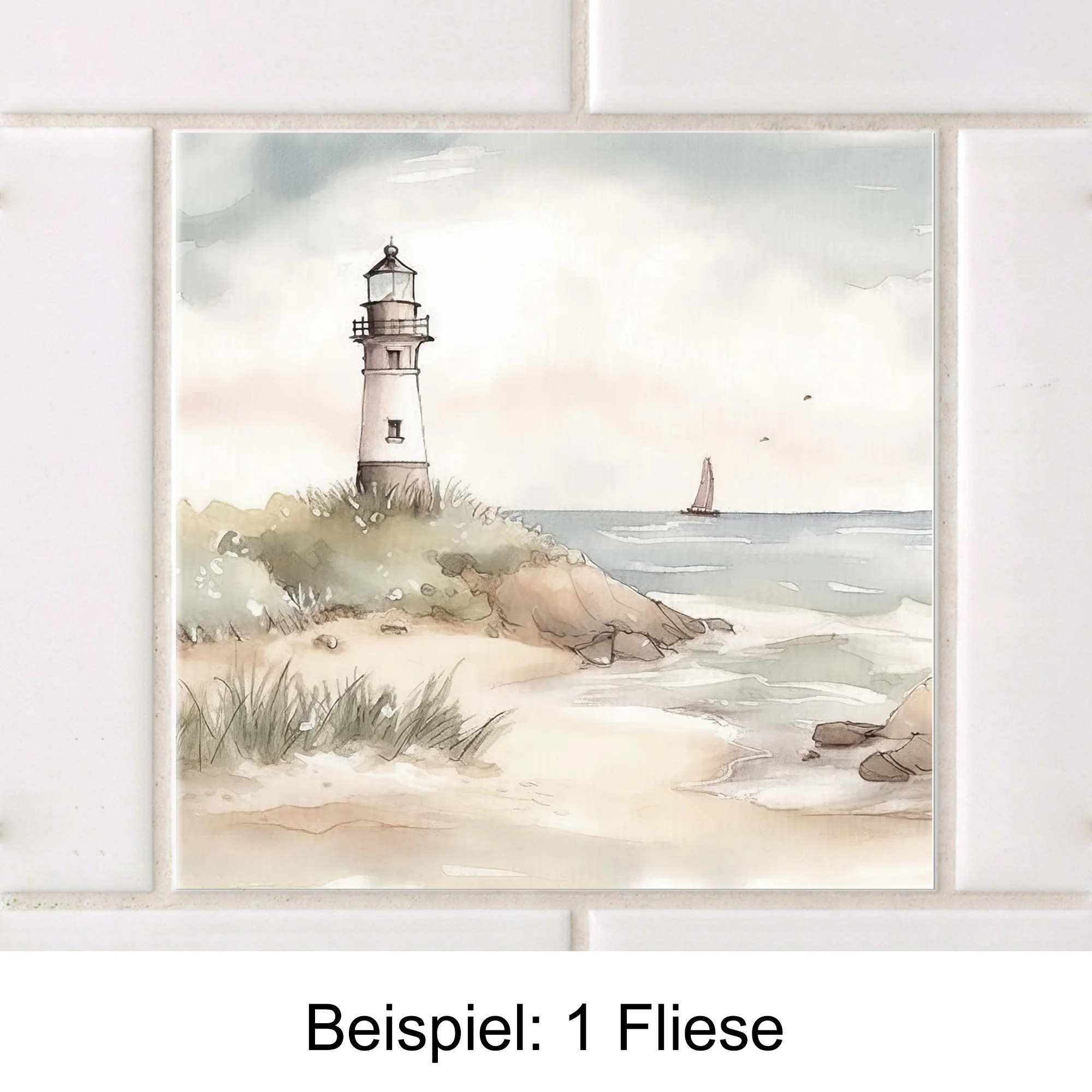 Fliesenaufkleber Küstenmotive - Image 3