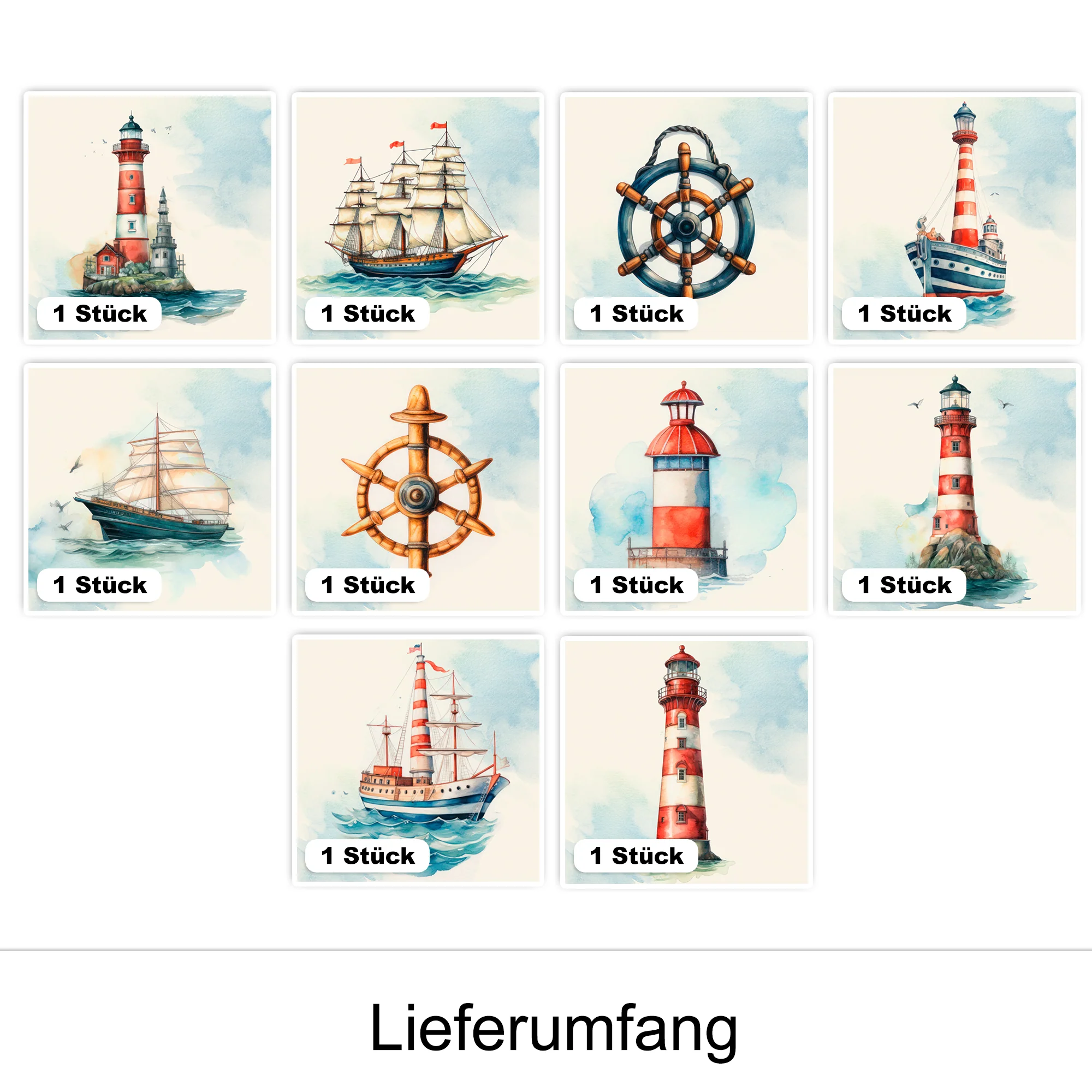 Fliesenaufkleber Leuchtturm - Image 2