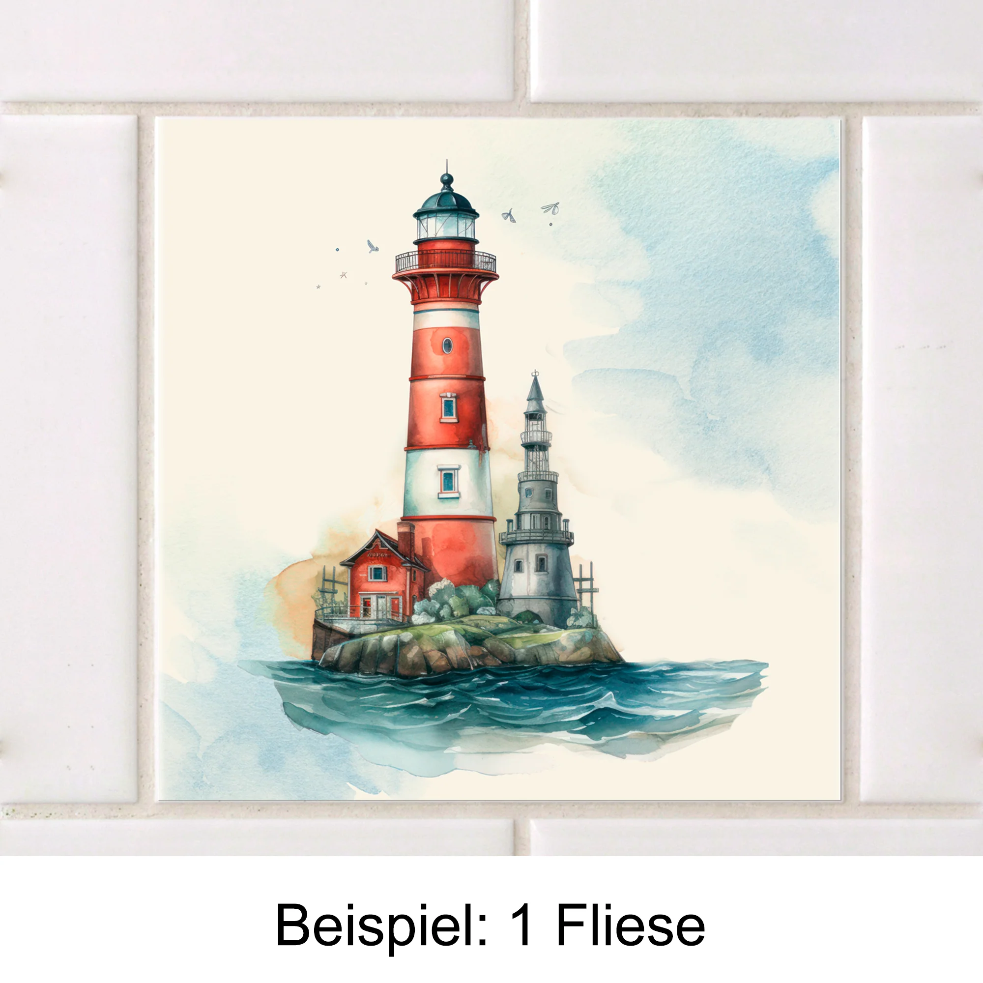 Fliesenaufkleber Leuchtturm - Image 3