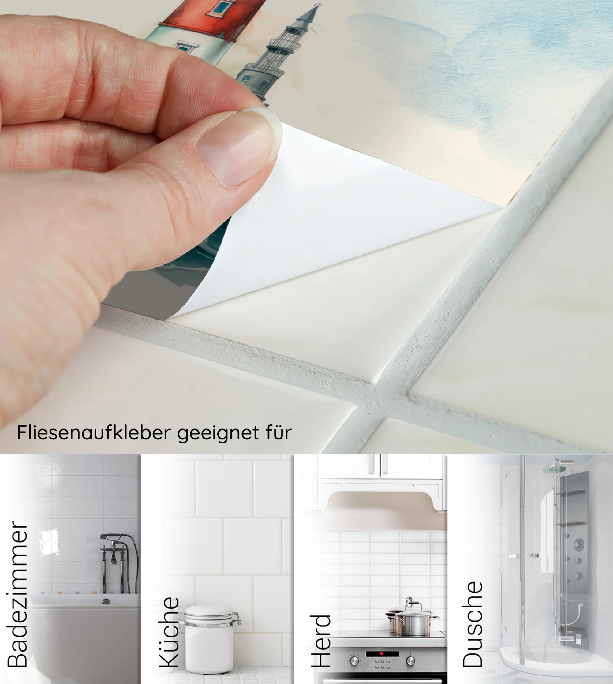 Fliesenaufkleber Leuchtturm - Image 6