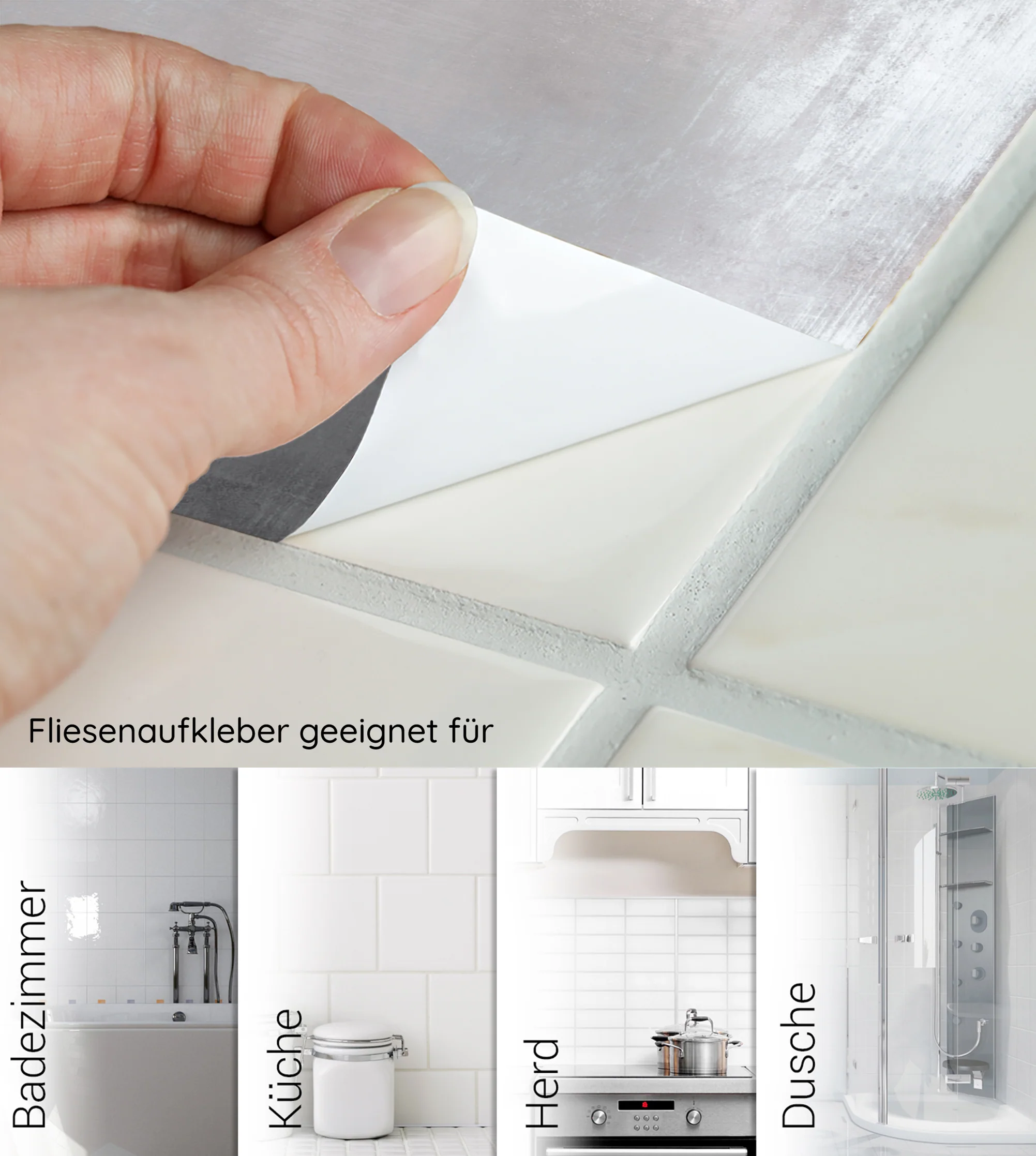 Fliesenaufkleber Marmor-Effekt - Image 6