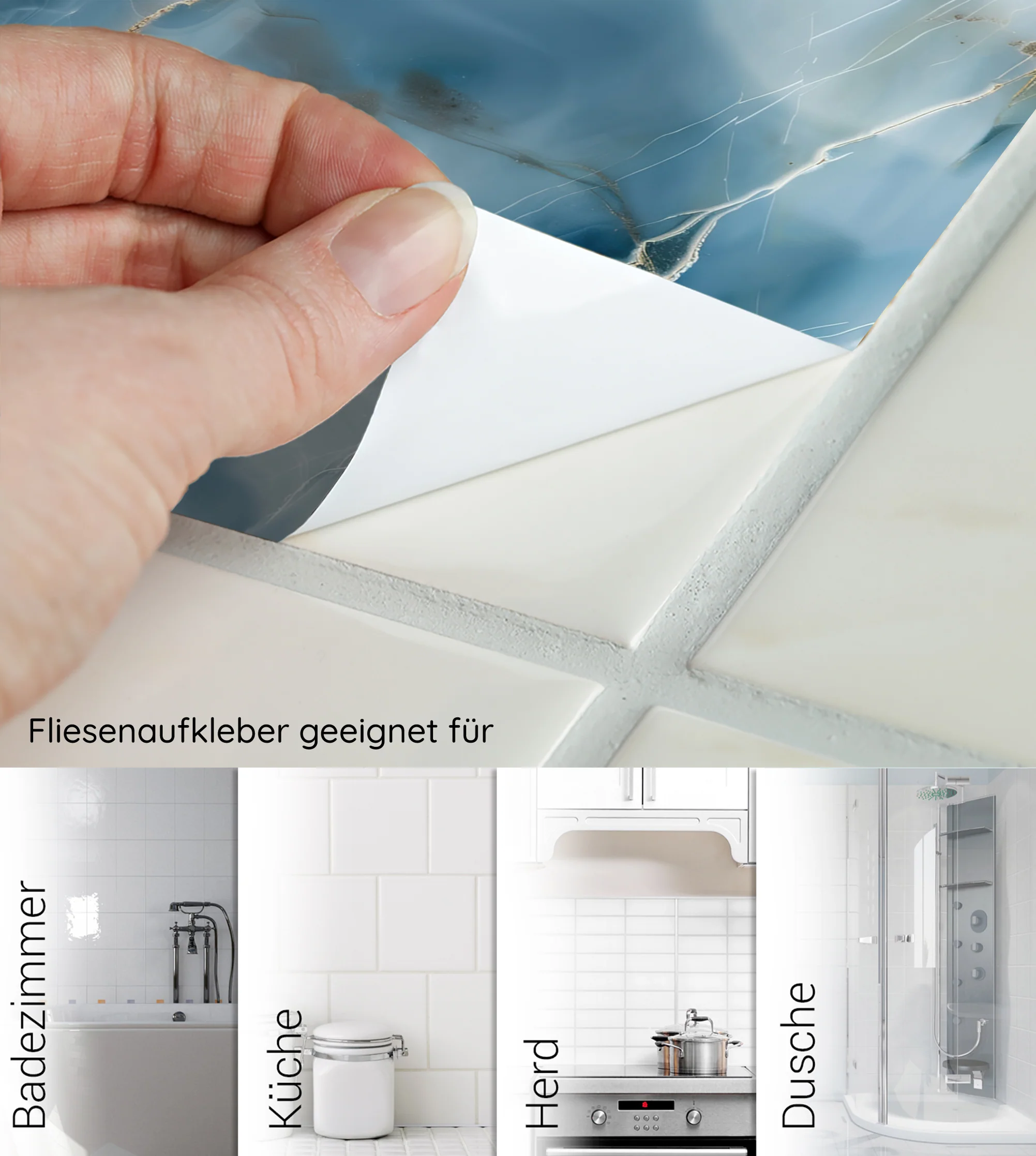 Fliesenaufkleber Marmoroptik - Image 6