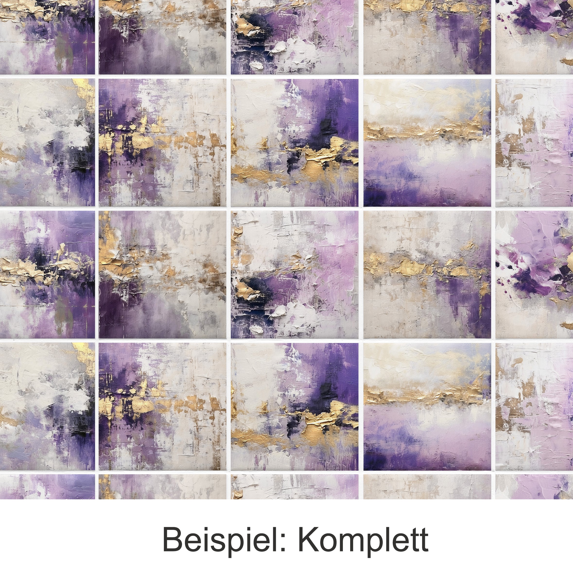 Fliesenaufkleber mit abstraktem Design - Image 5