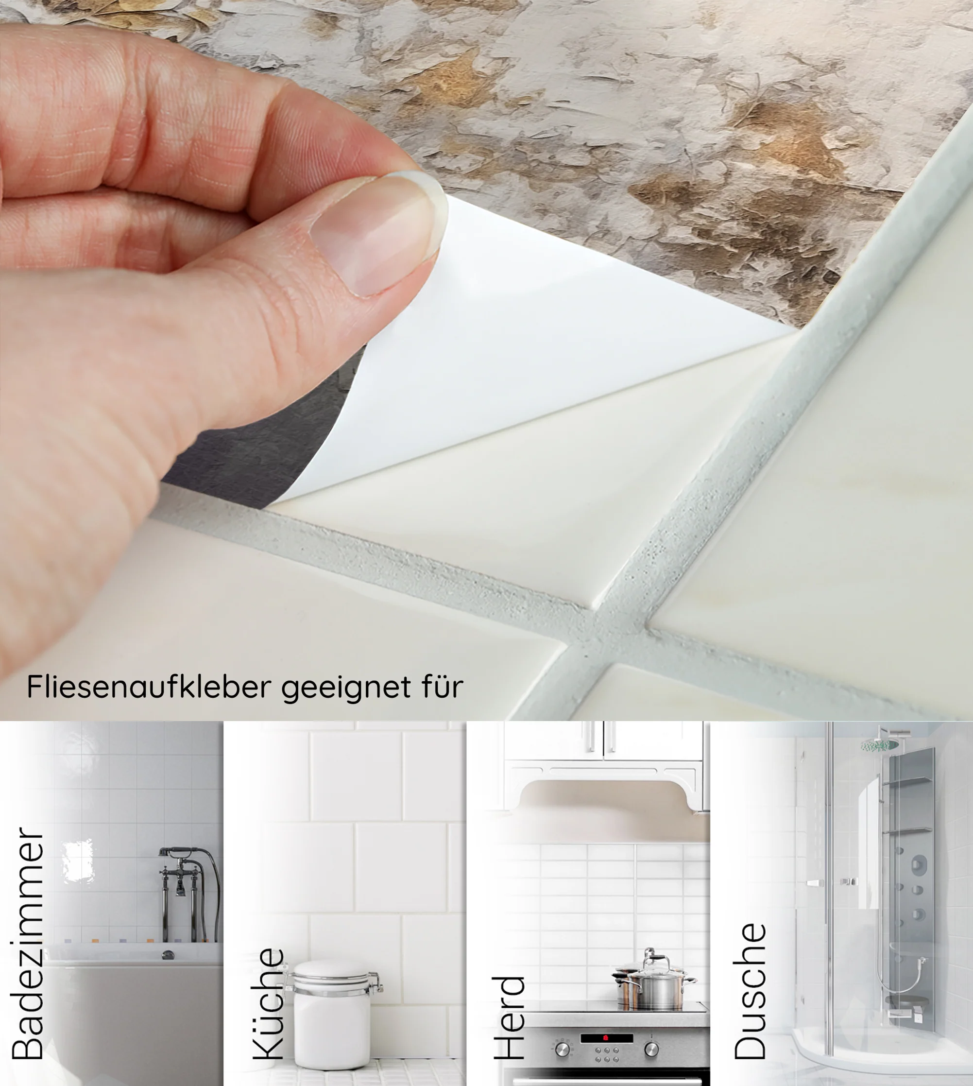 Fliesenaufkleber mit abstraktem Design - Image 6
