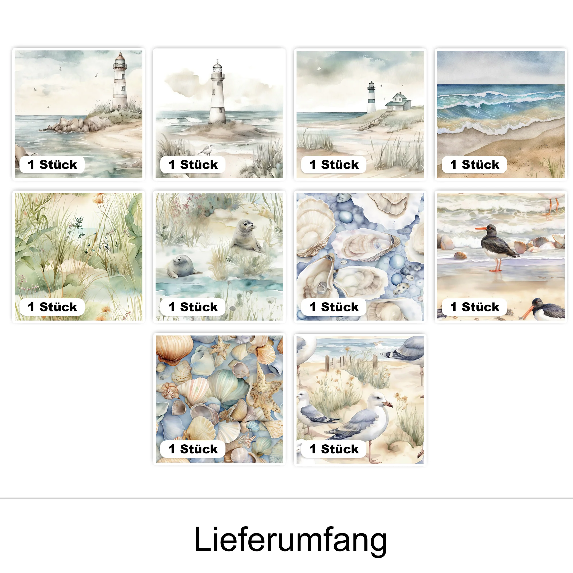 Fliesenaufkleber Möwe - Image 2