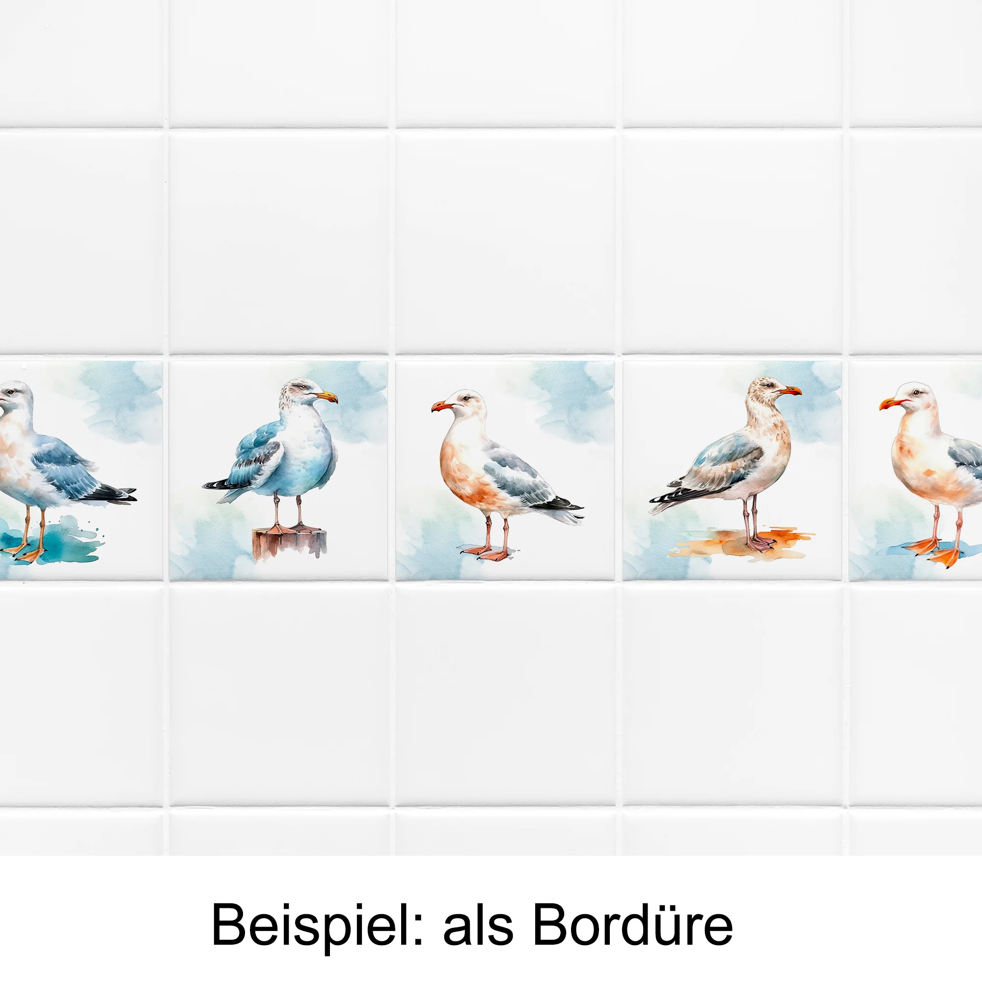 Fliesenaufkleber Möwe - Image 4