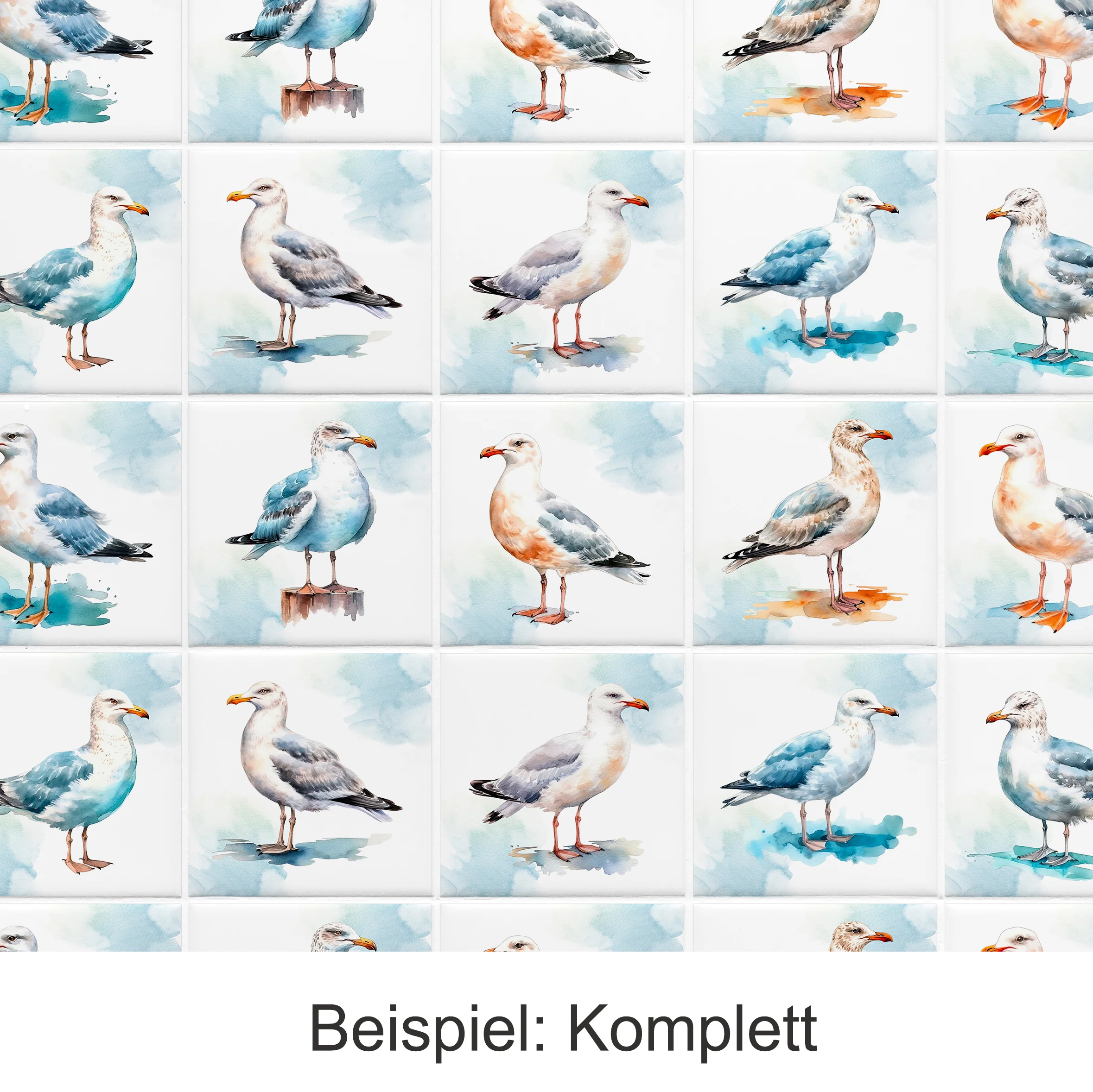Fliesenaufkleber Möwe - Image 5