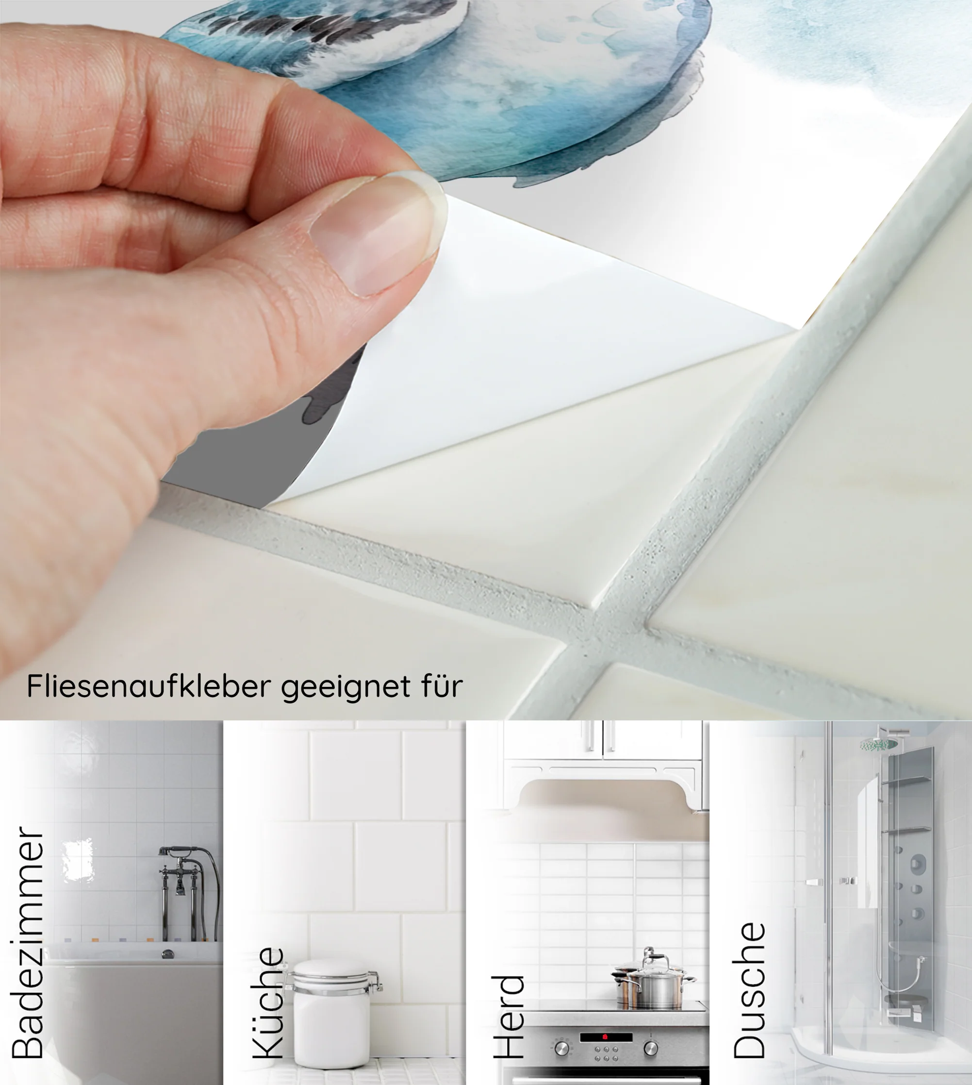 Fliesenaufkleber Möwe - Image 6