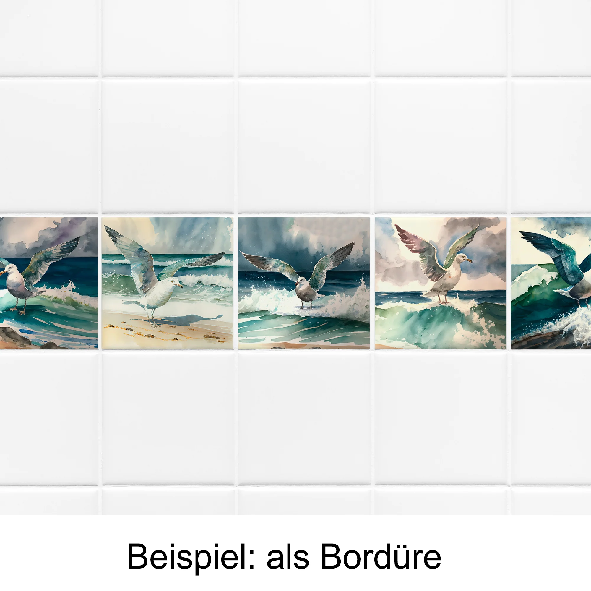 Fliesenaufkleber Möwe - Image 4