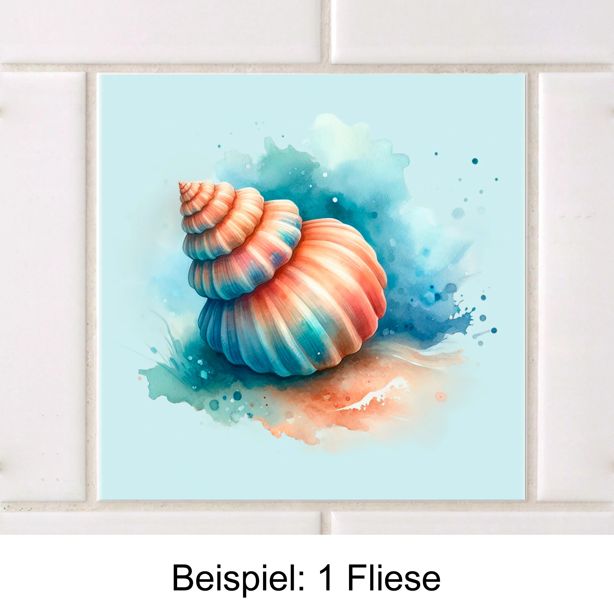 Fliesenaufkleber Muscheln - Image 3