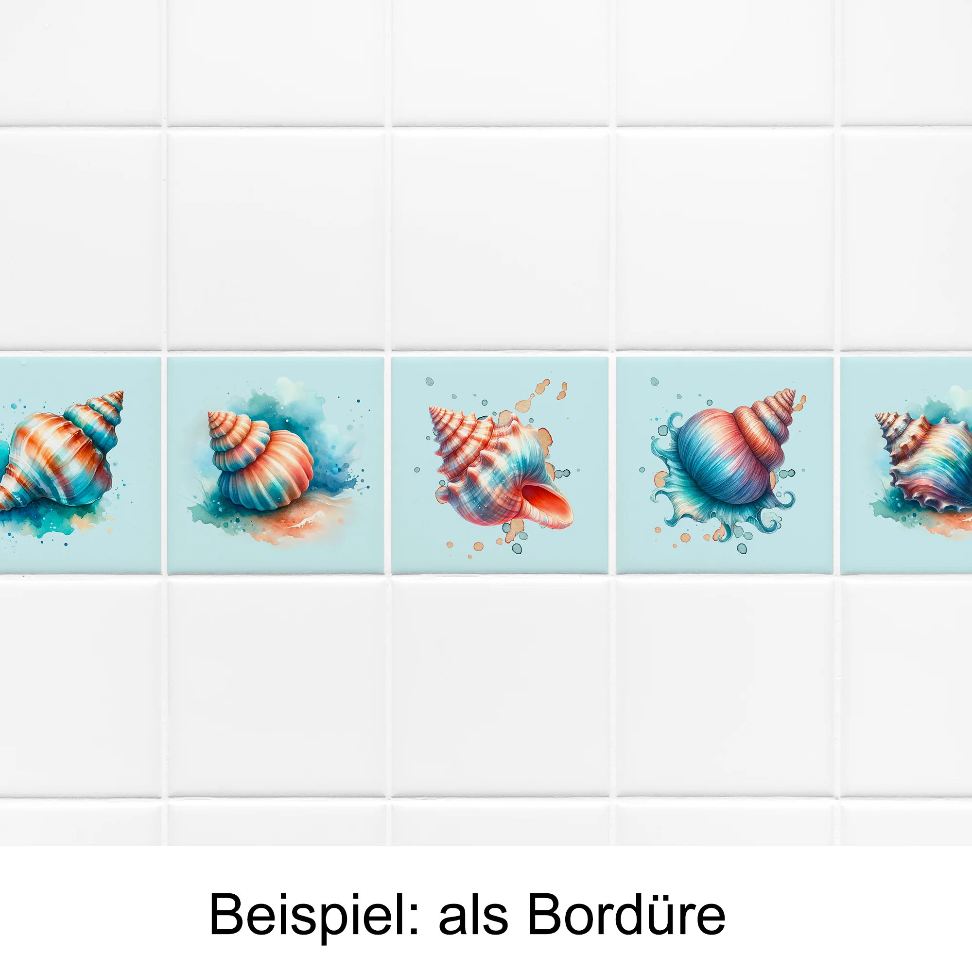 Fliesenaufkleber Muscheln - Image 4