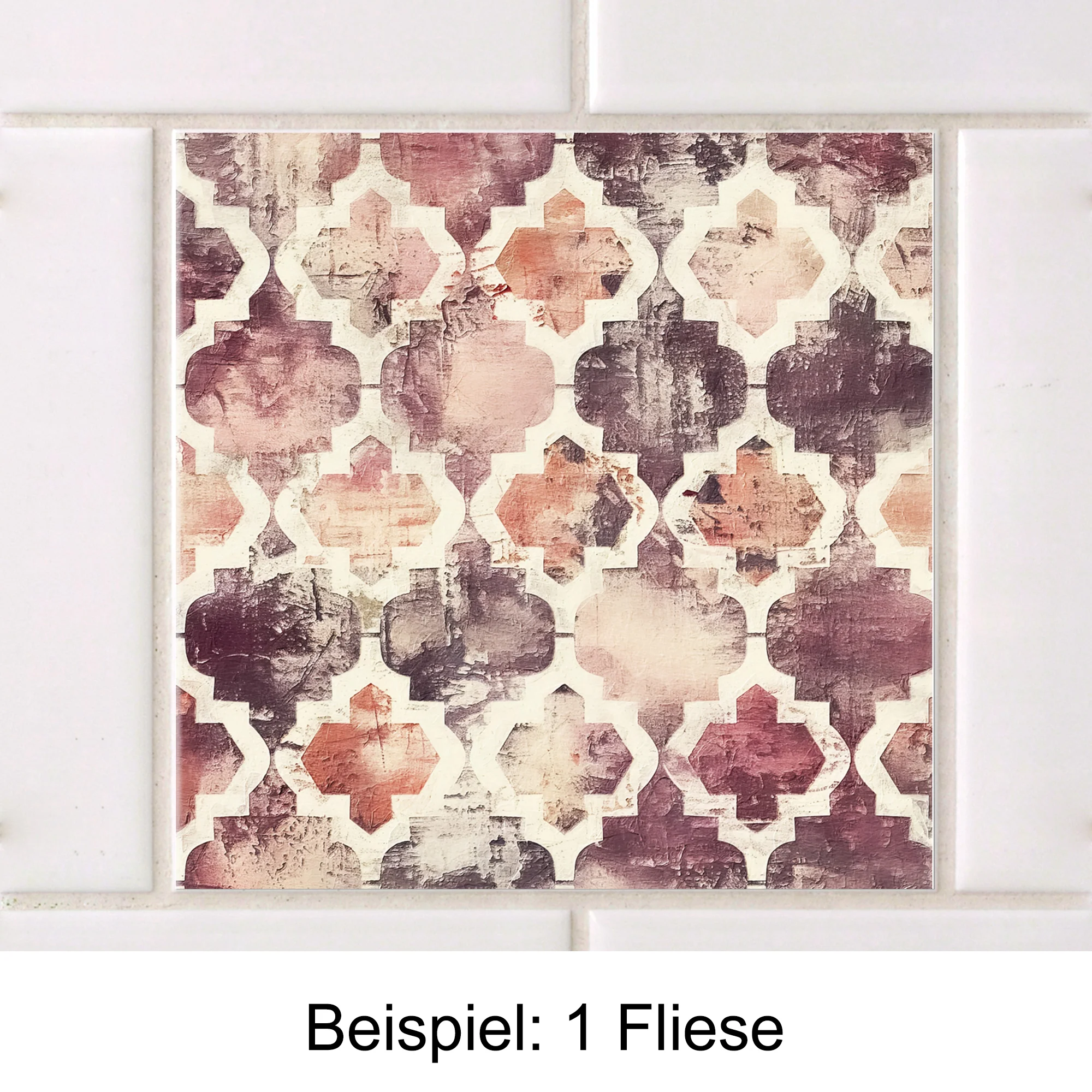 Fliesenaufkleber Marokkanisches Muster - Image 3