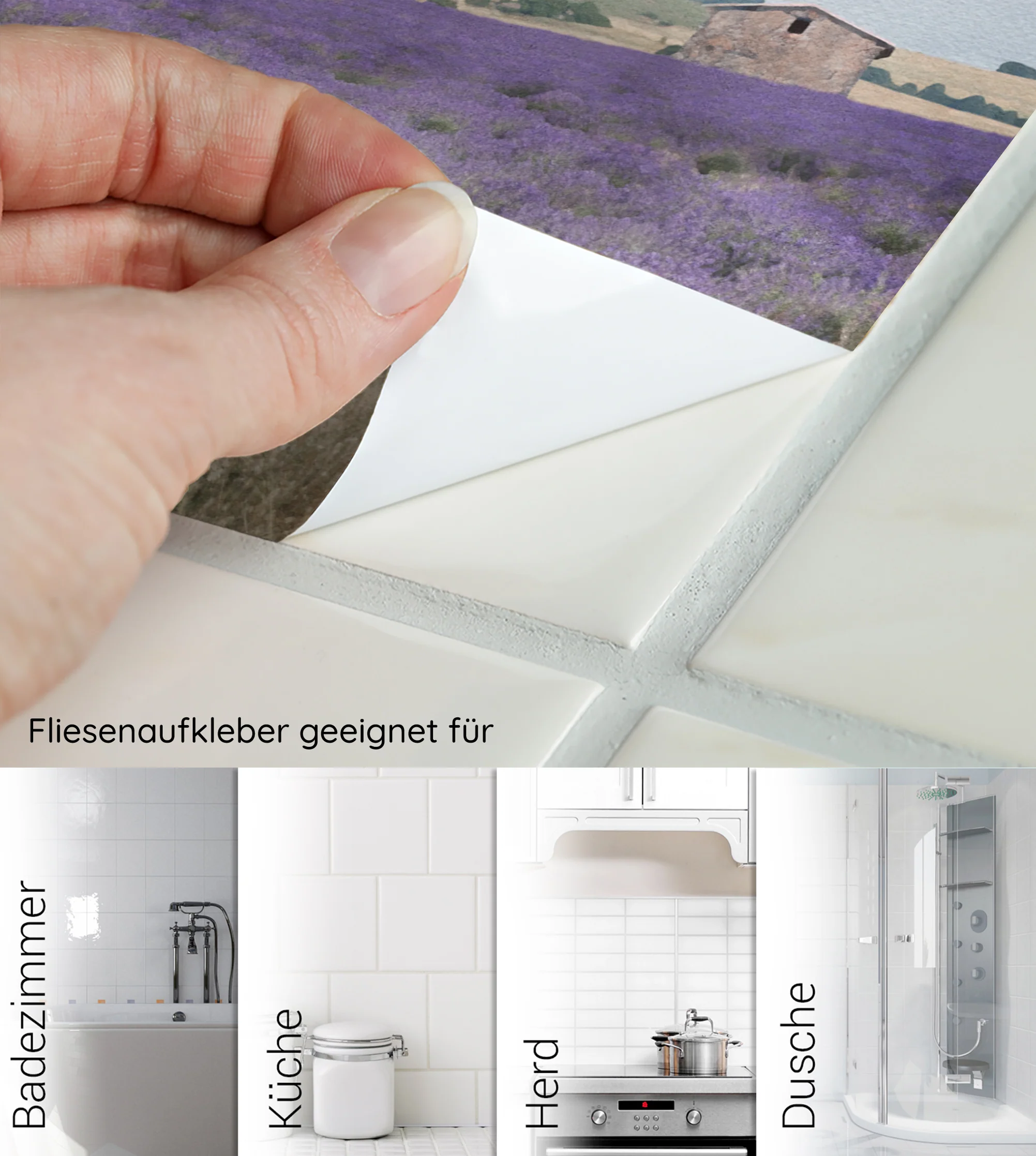 Fliesenaufkleber Provence-Motiv - Image 6
