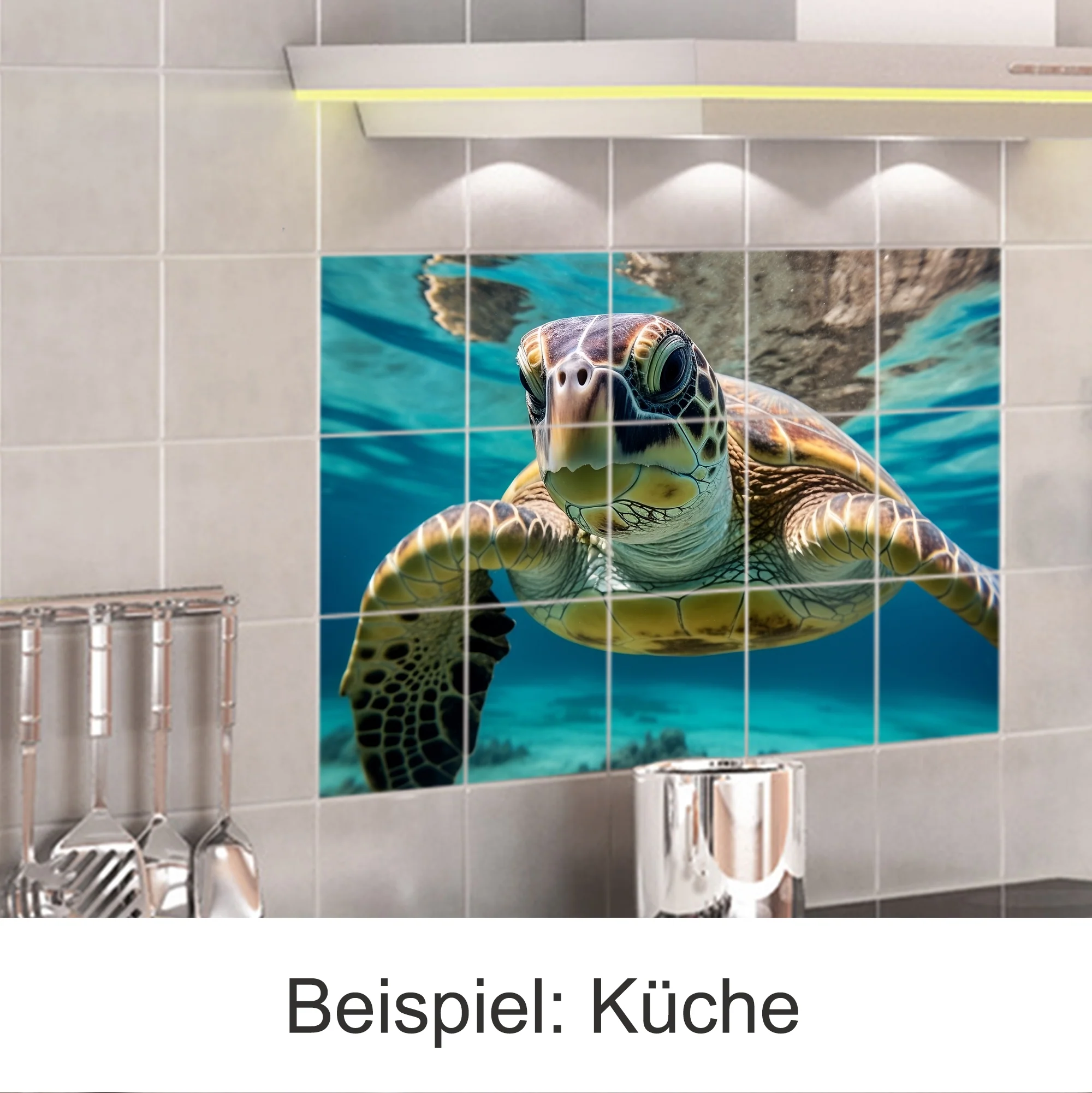 Fliesenaufkleber Schildkröte - Ein Hauch von Meeresspaß - Image 5
