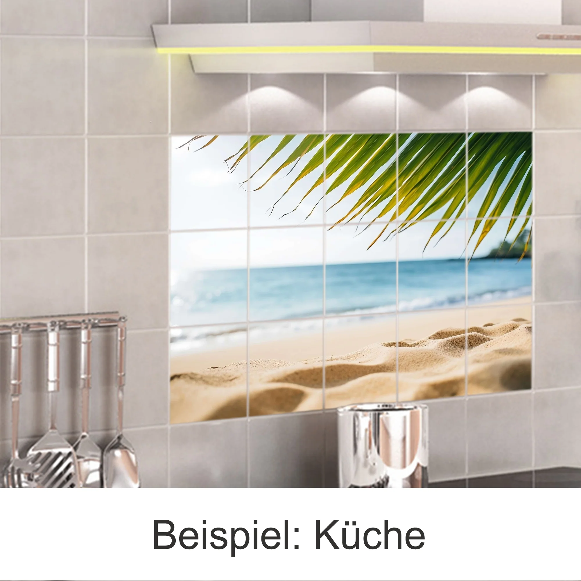 Fliesenaufkleber Strandblick - Urlaubsfeeling für dein Zuhause - Image 5