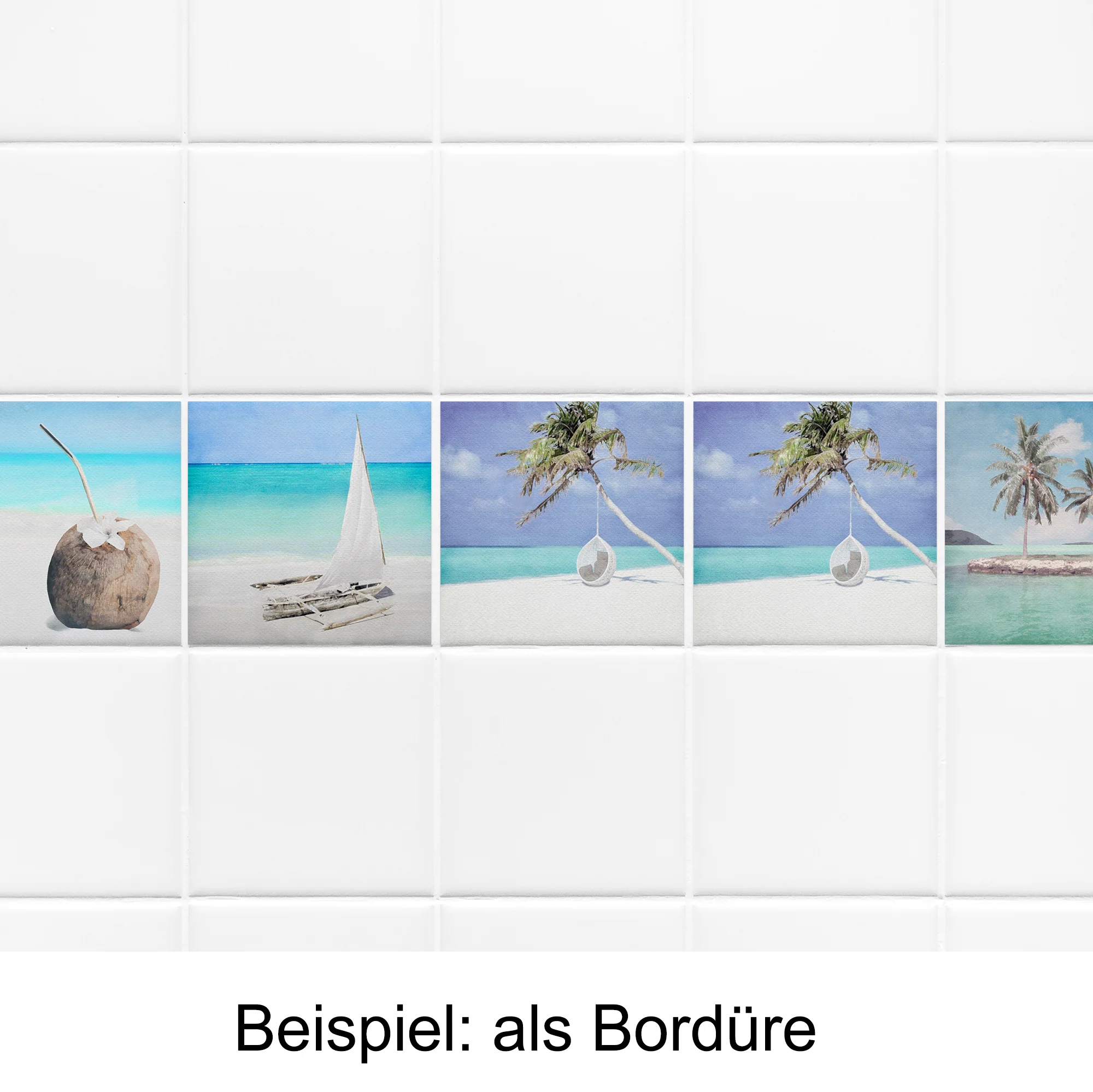 Fliesenaufkleber Strandhaus - Image 4