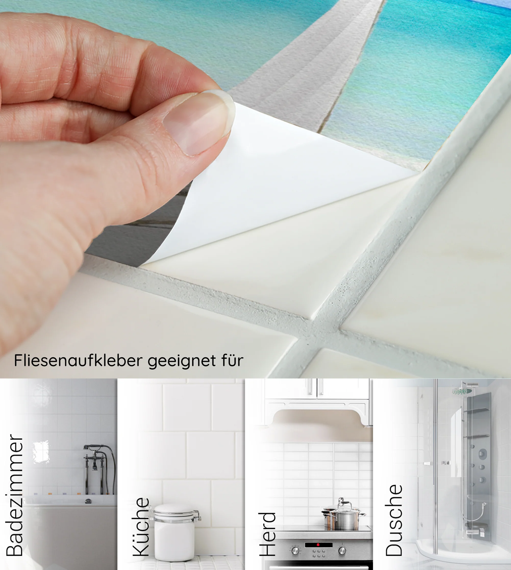 Fliesenaufkleber Strandhaus - Image 6